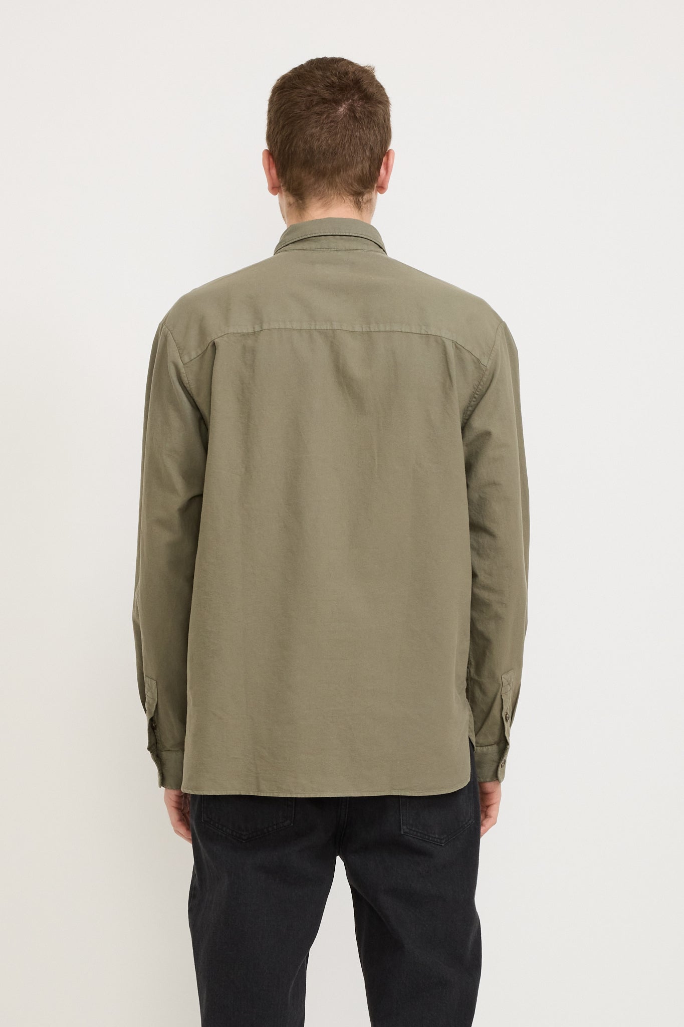 A.P.C. | Mateo Shirt Logo Khaki | Maplestore