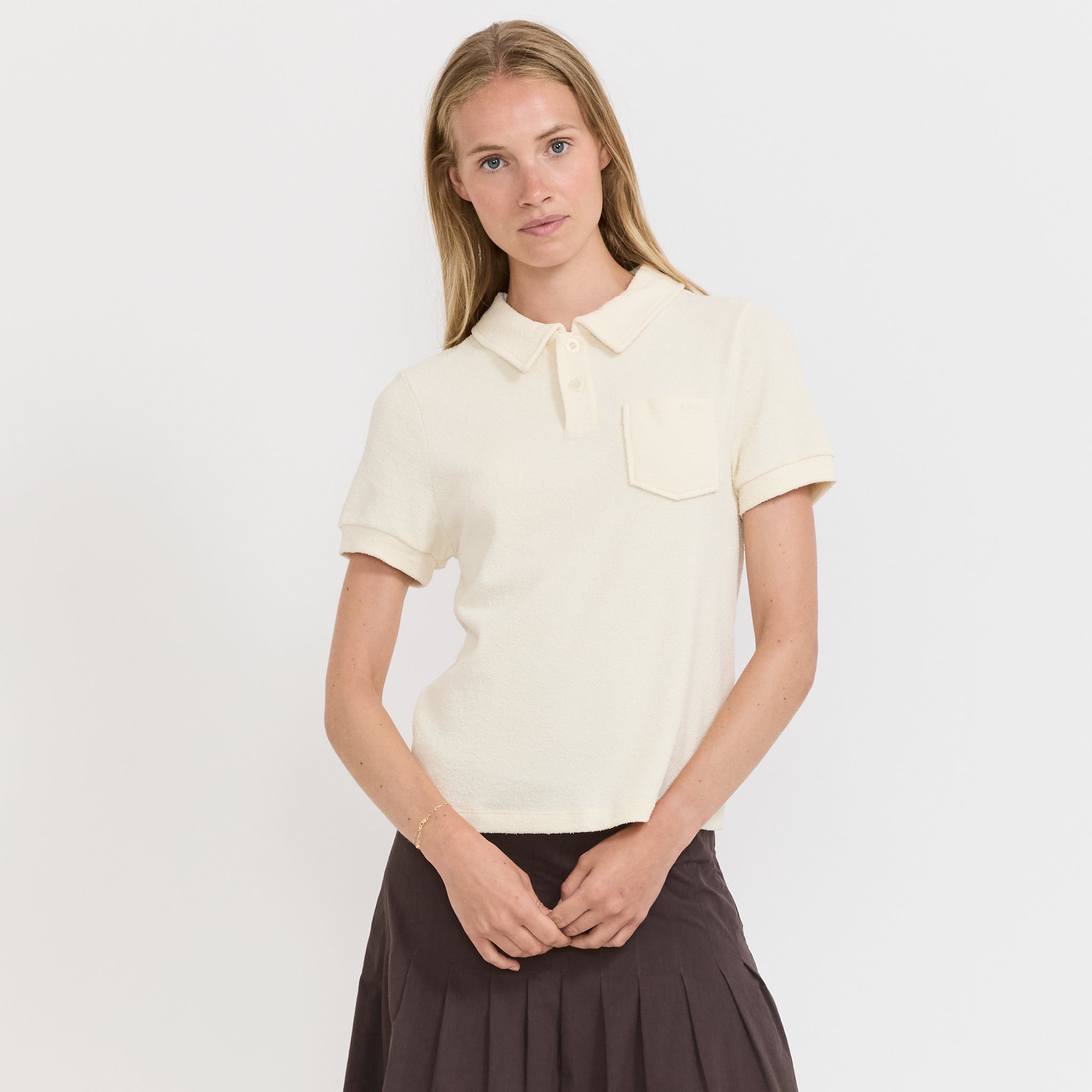 A.P.C. | Ella Polo Ecru | Maplestore