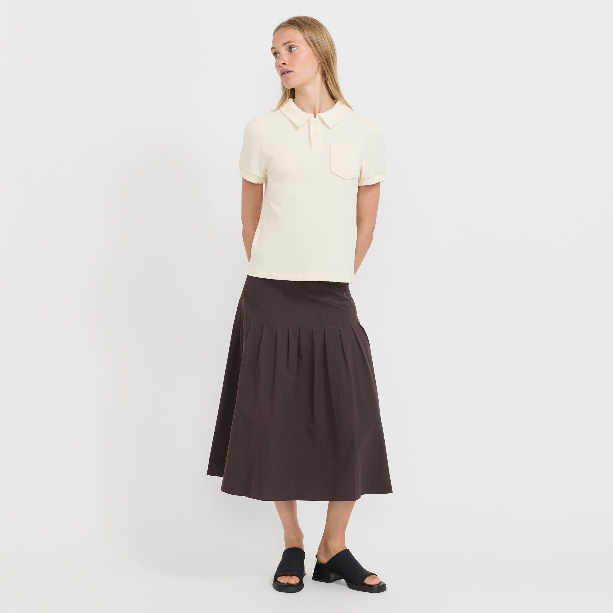 A.P.C. | Ella Polo Ecru | Maplestore