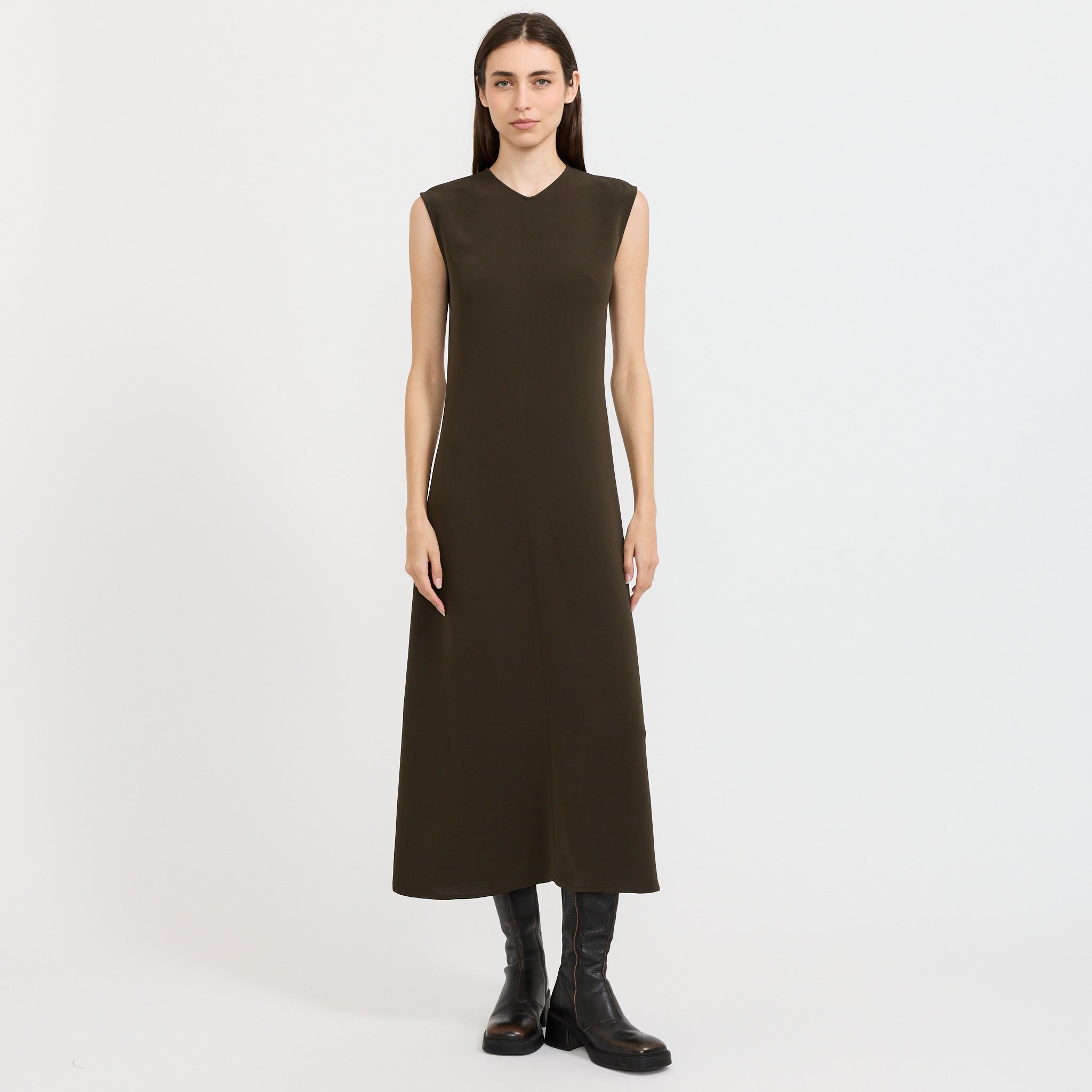 Erica Dress Dark Green