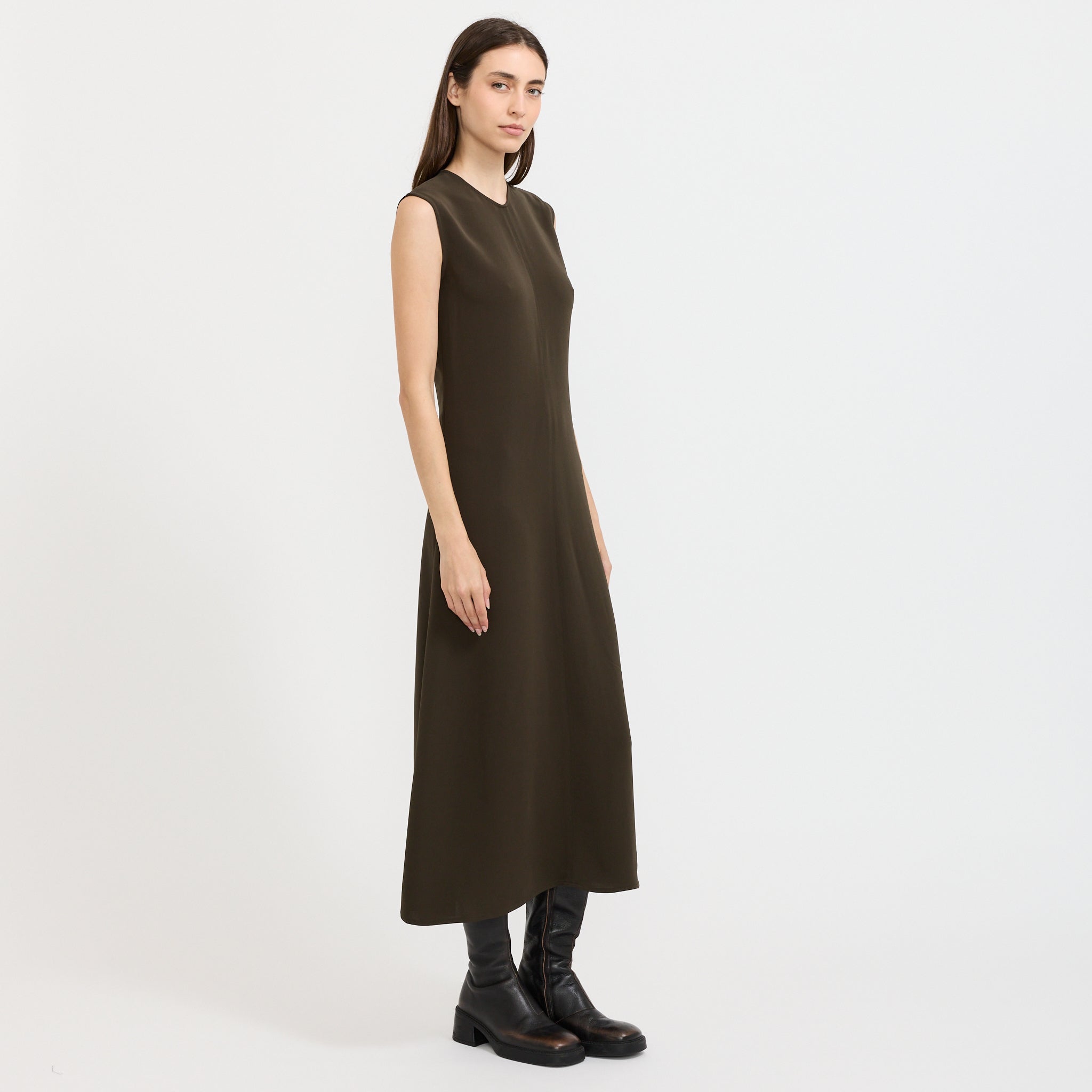 Erica Dress Dark Green