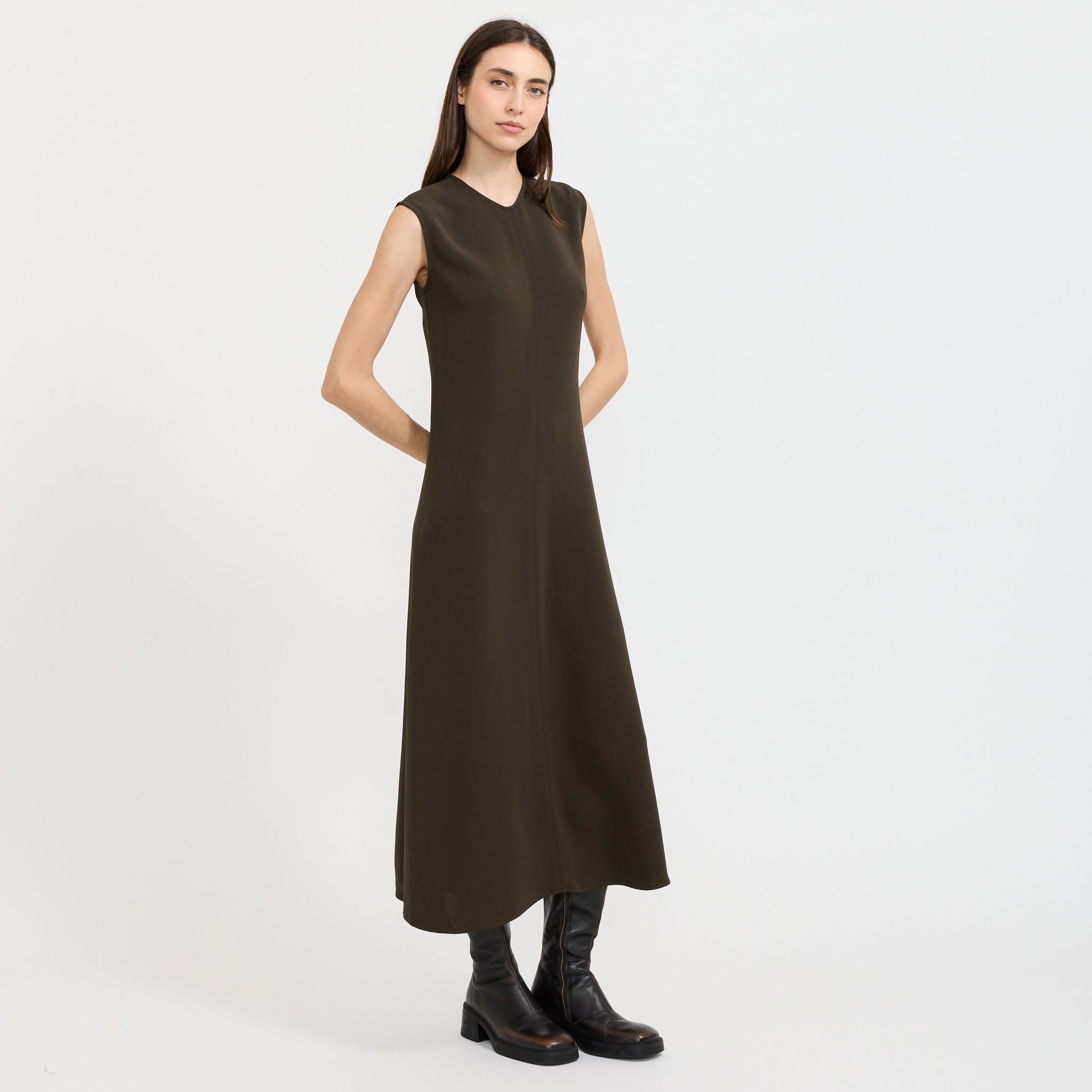Erica Dress Dark Green