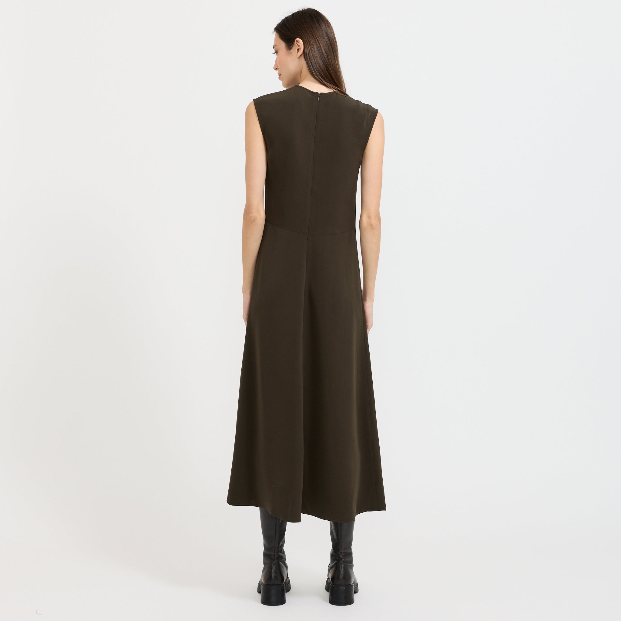 Erica Dress Dark Green