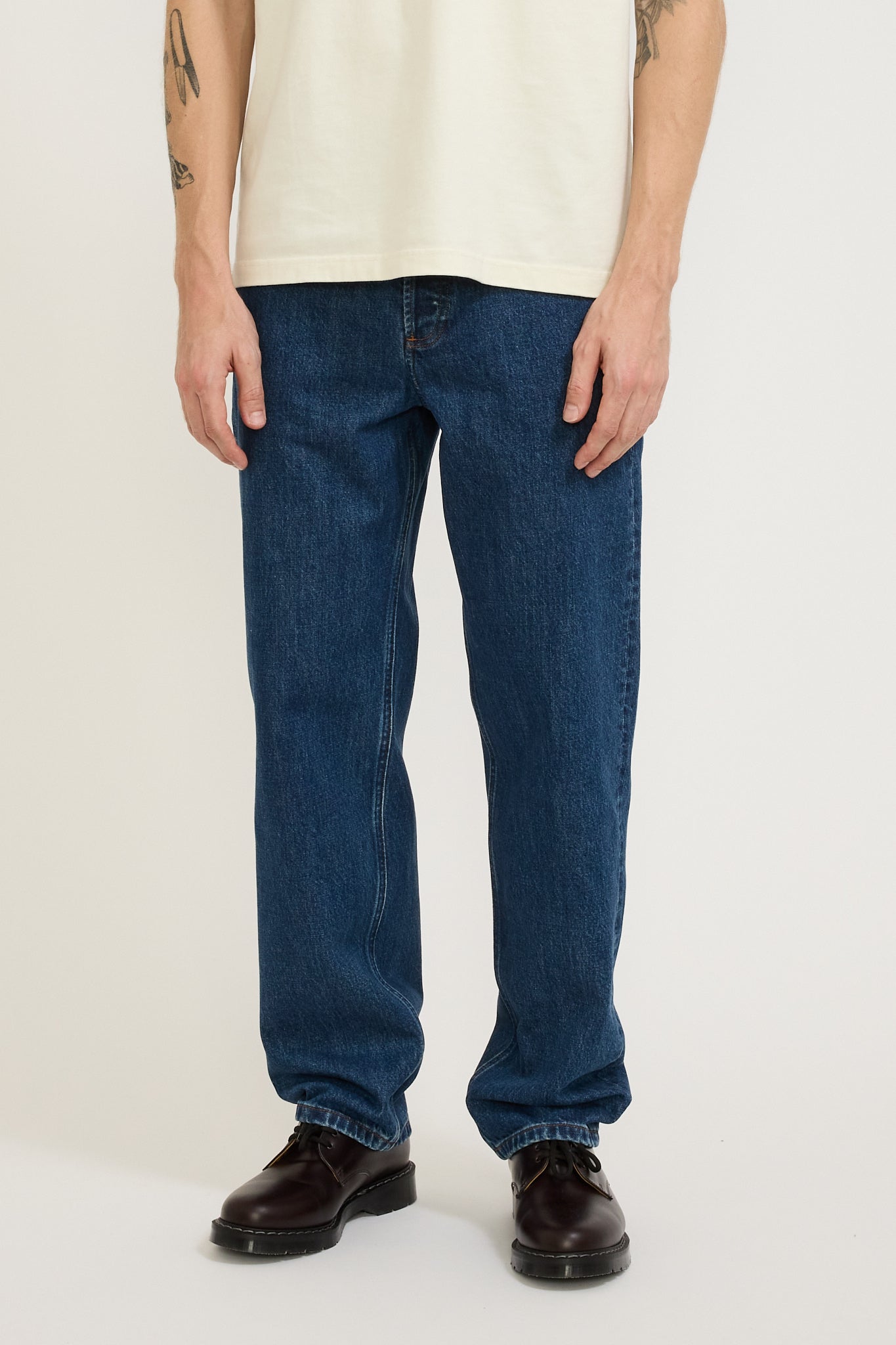 Fairfax Jean Washed Indigo Mid