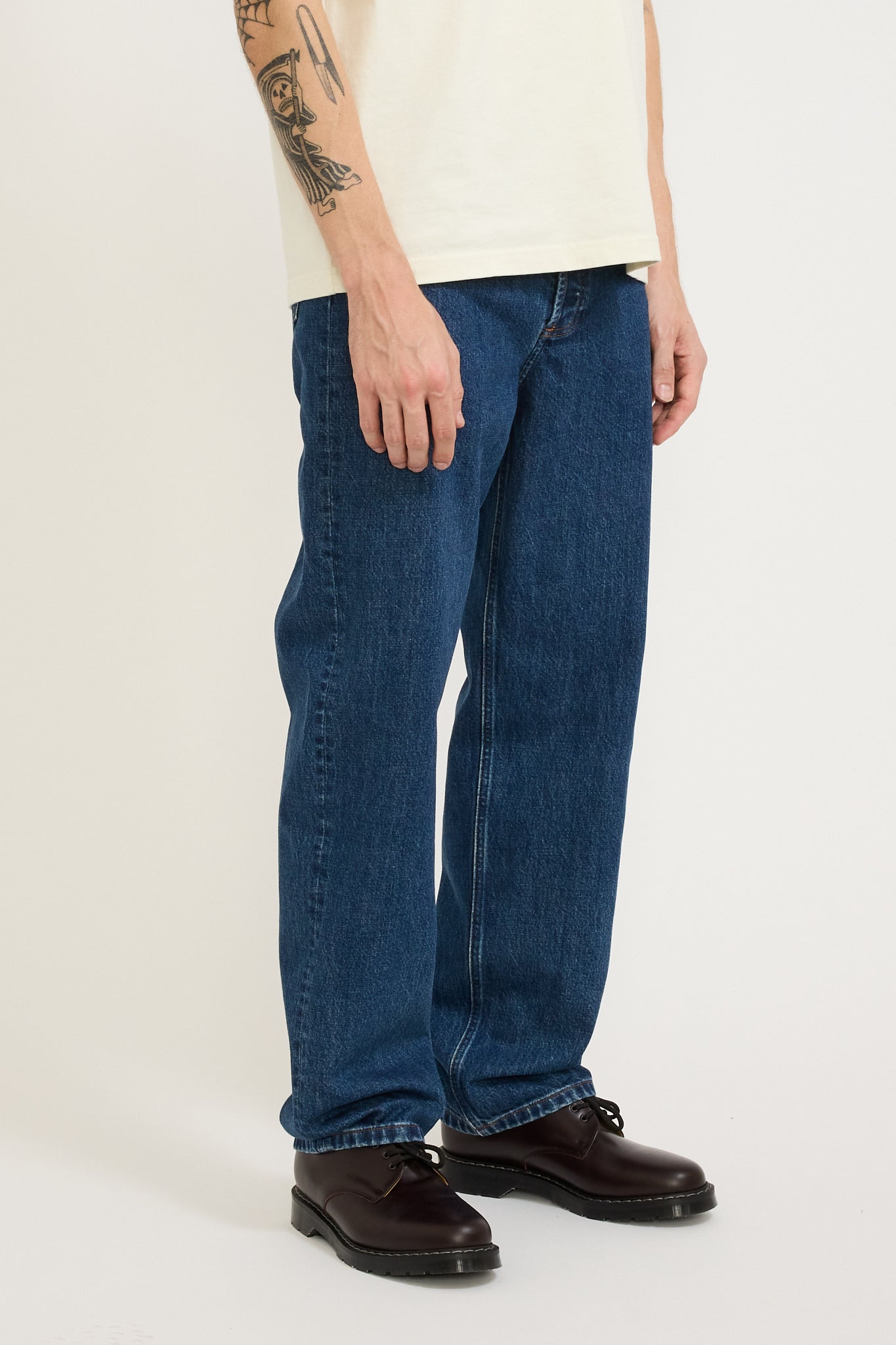 Fairfax Jean Washed Indigo Mid