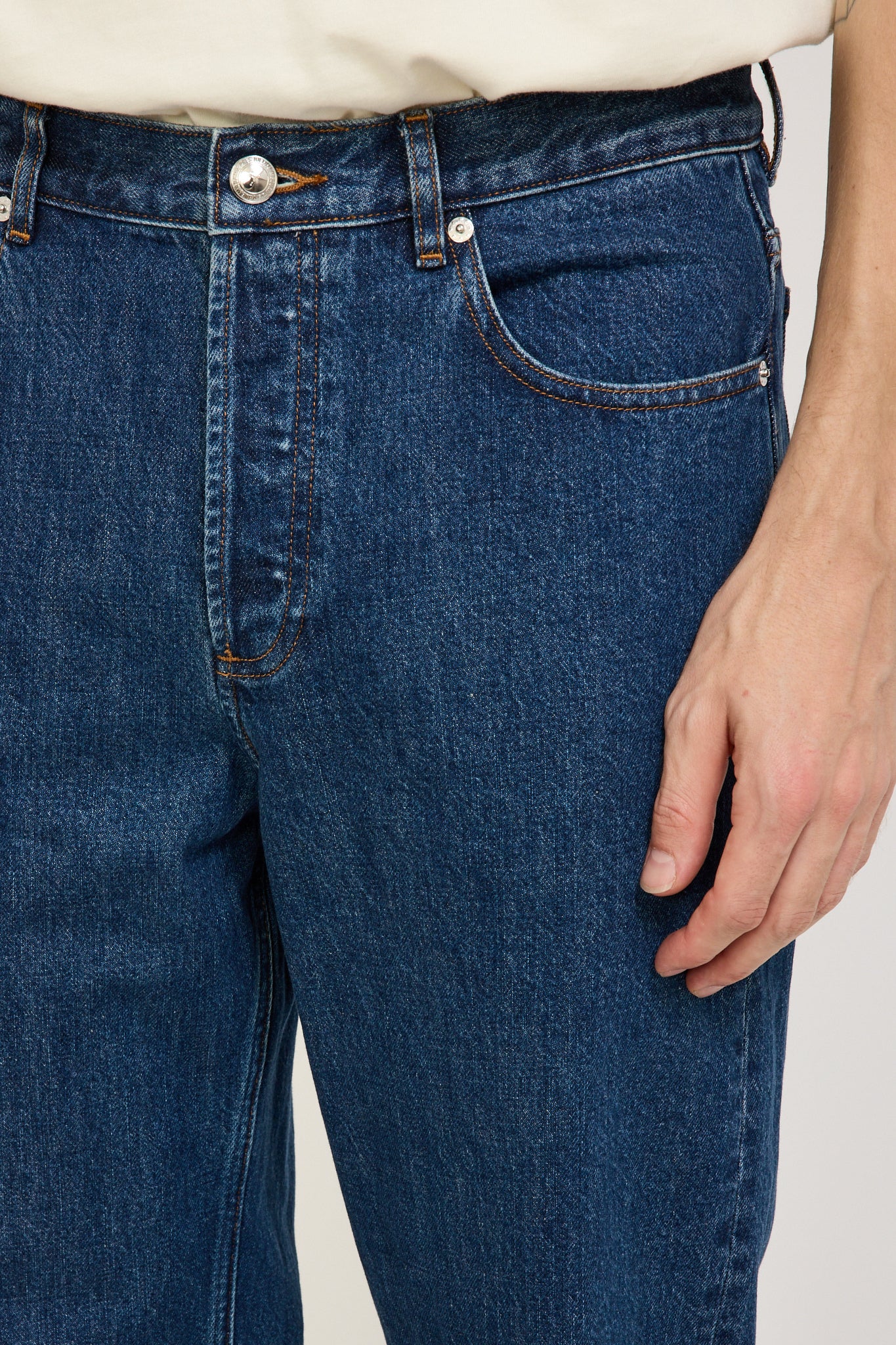 Fairfax Jean Washed Indigo Mid