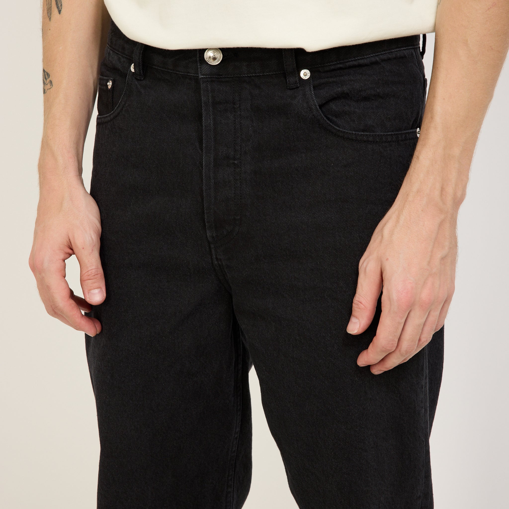 A.P.C. | Fairfax Jean Washed Black | Maplestore