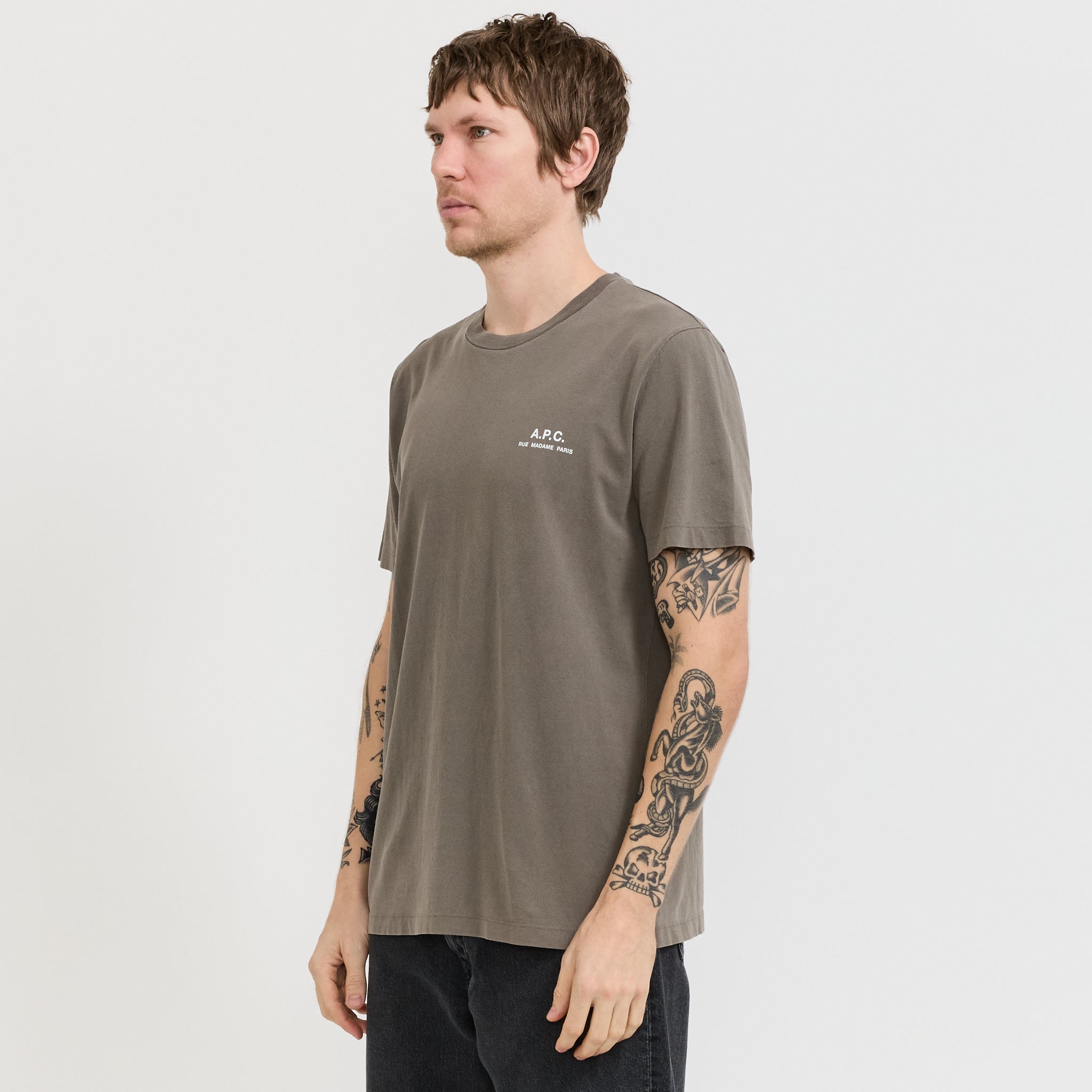 Gabby T-Shirt Grey Tahiti