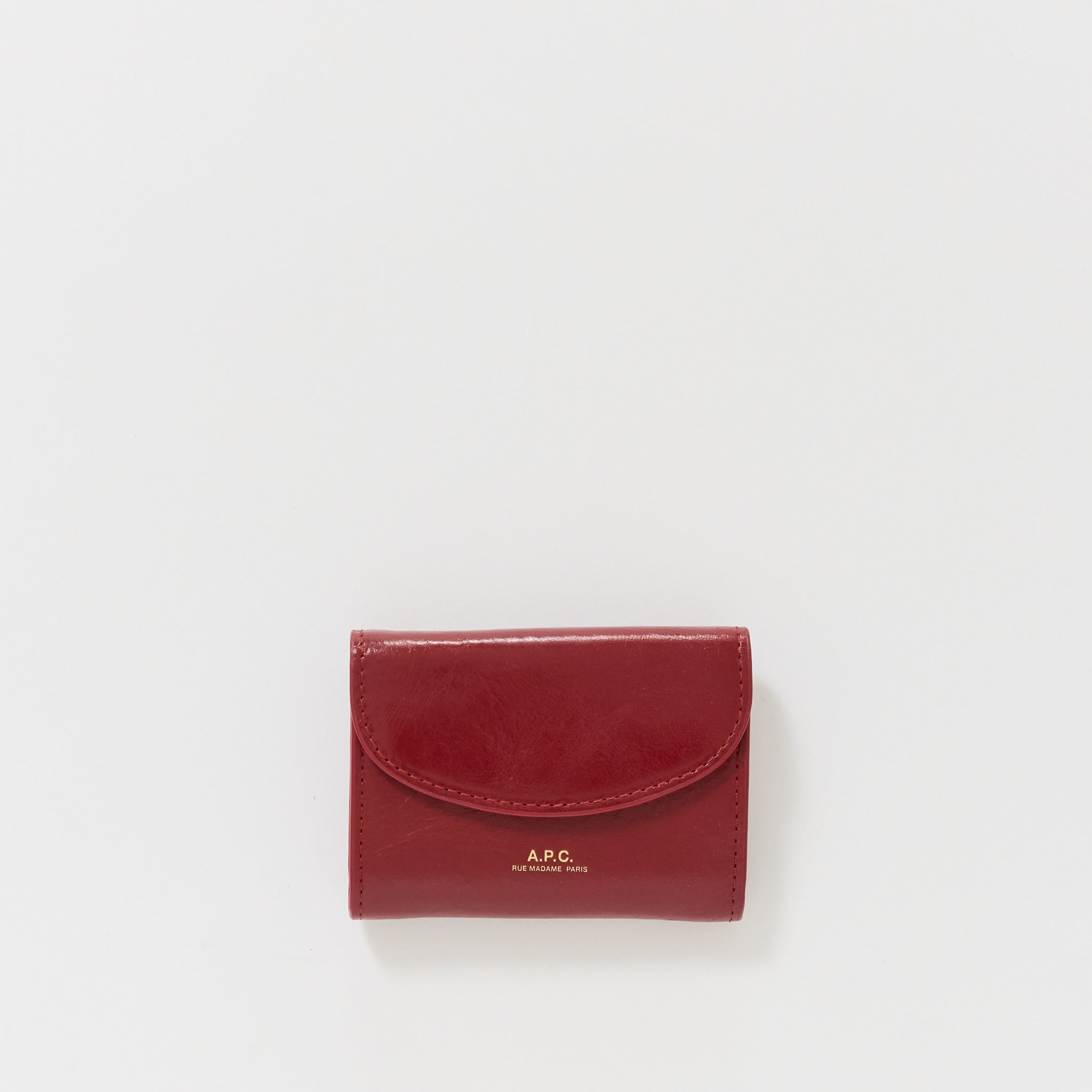 Geneve Business Card Holder Red Maplestore