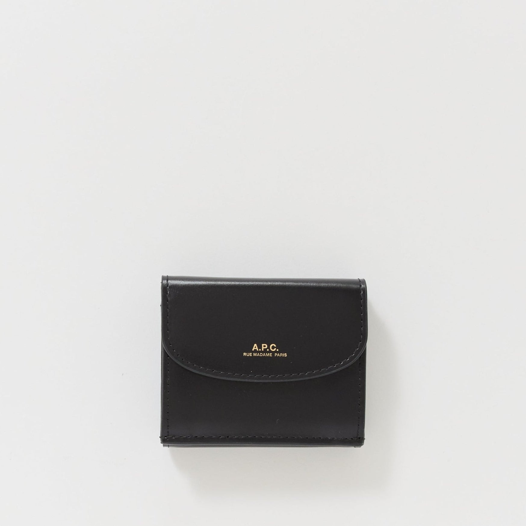 Geneve Trifold Wallet Black
