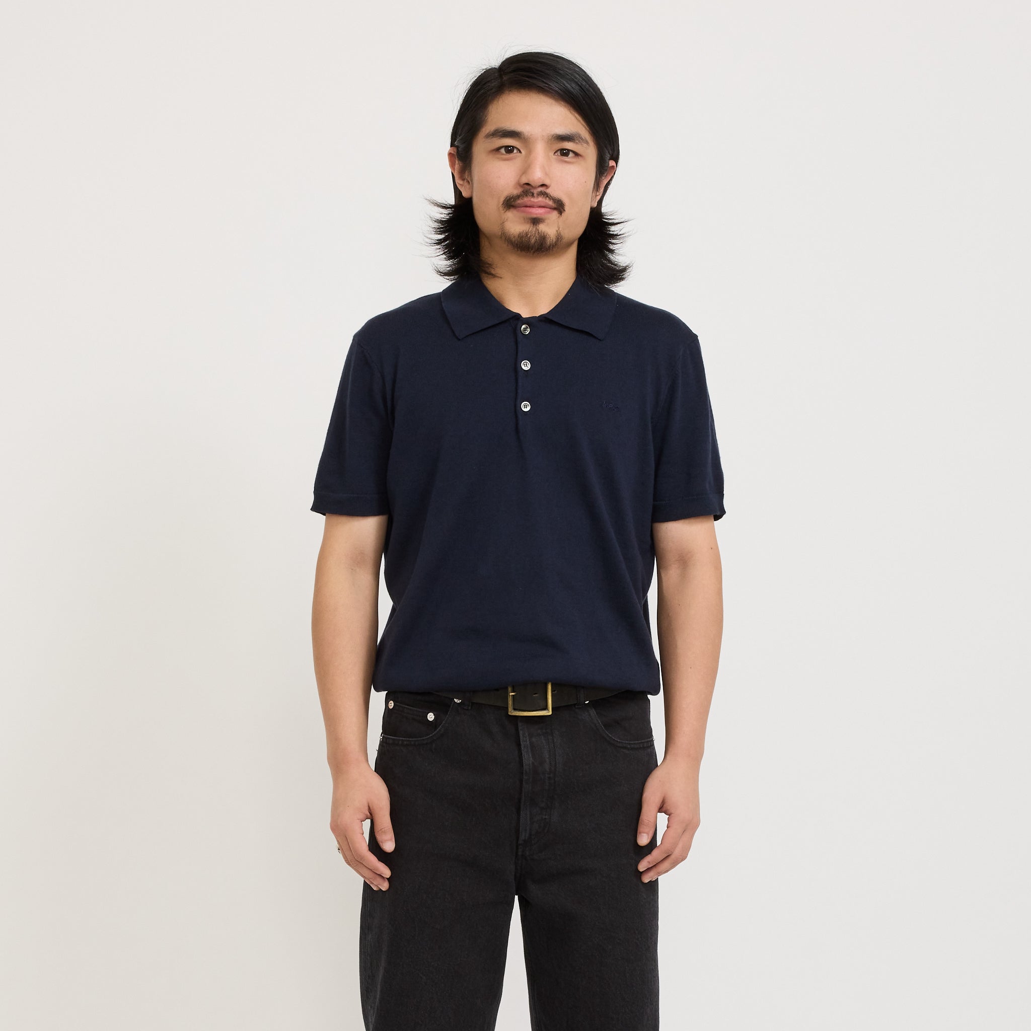 A.P.C. | Gregory Polo Dark Navy | Maplestore