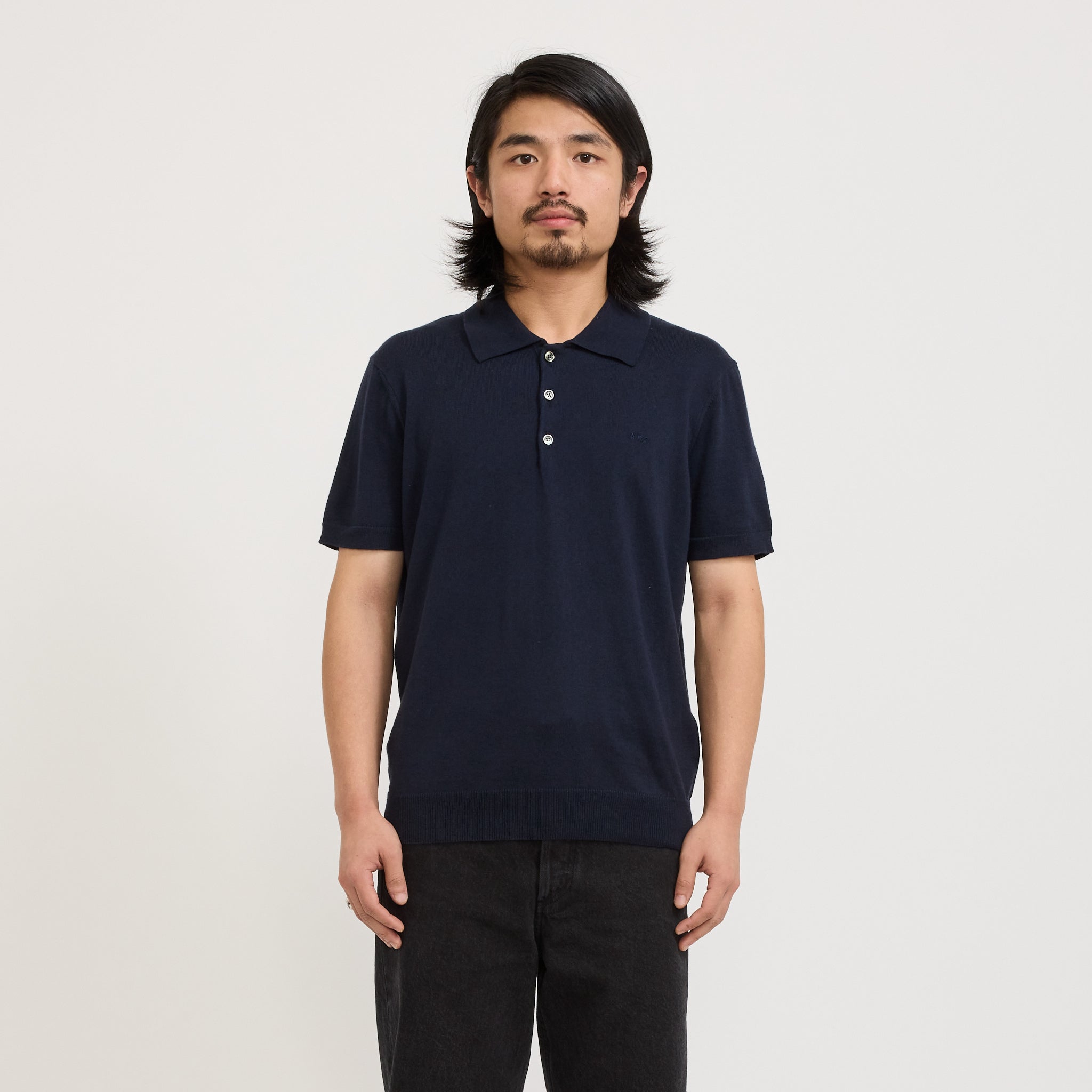 A.P.C. | Gregory Polo Dark Navy | Maplestore