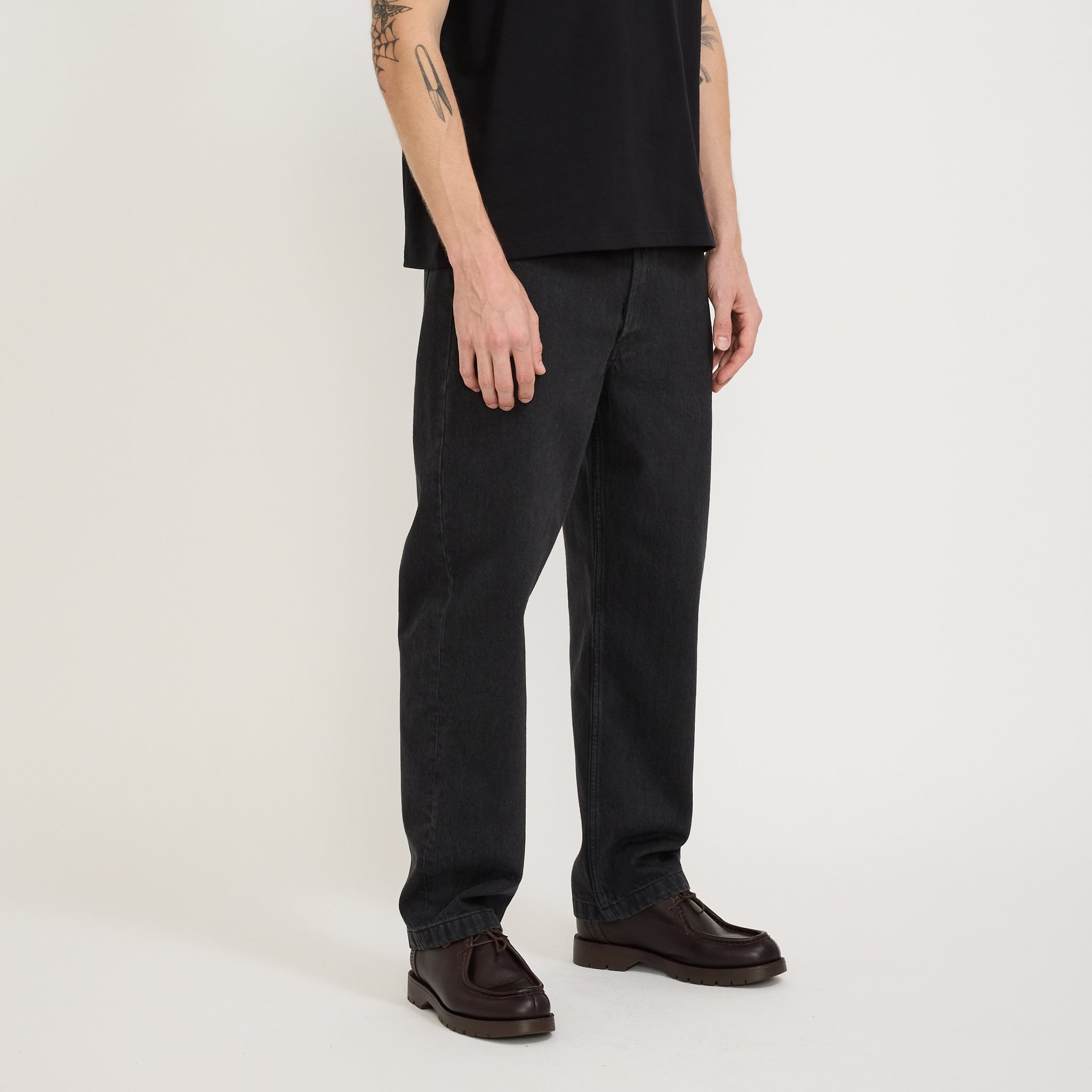 A.P.C. | Achille Jean Washed Black | Maplestore