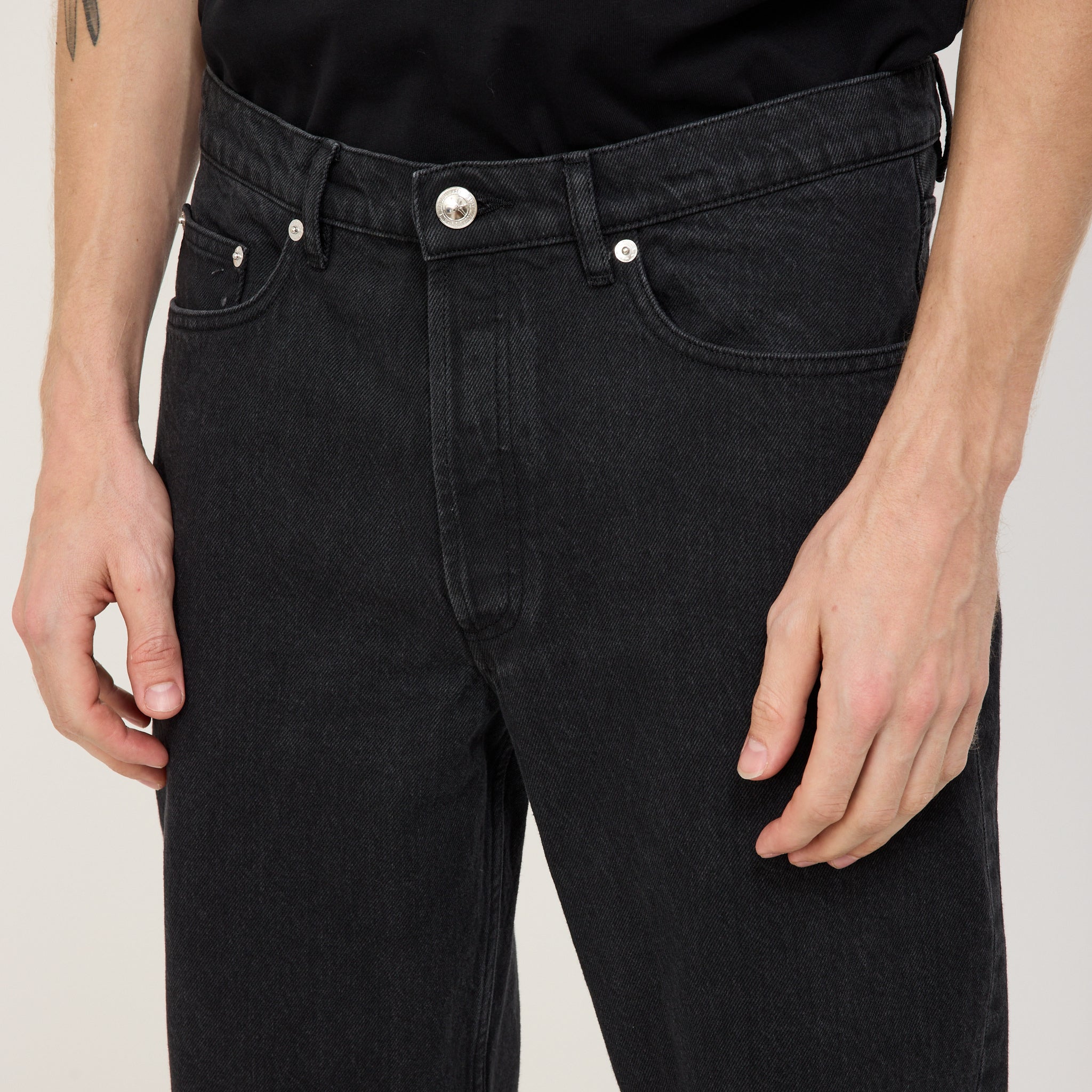 A.P.C. | Achille Jean Washed Black | Maplestore