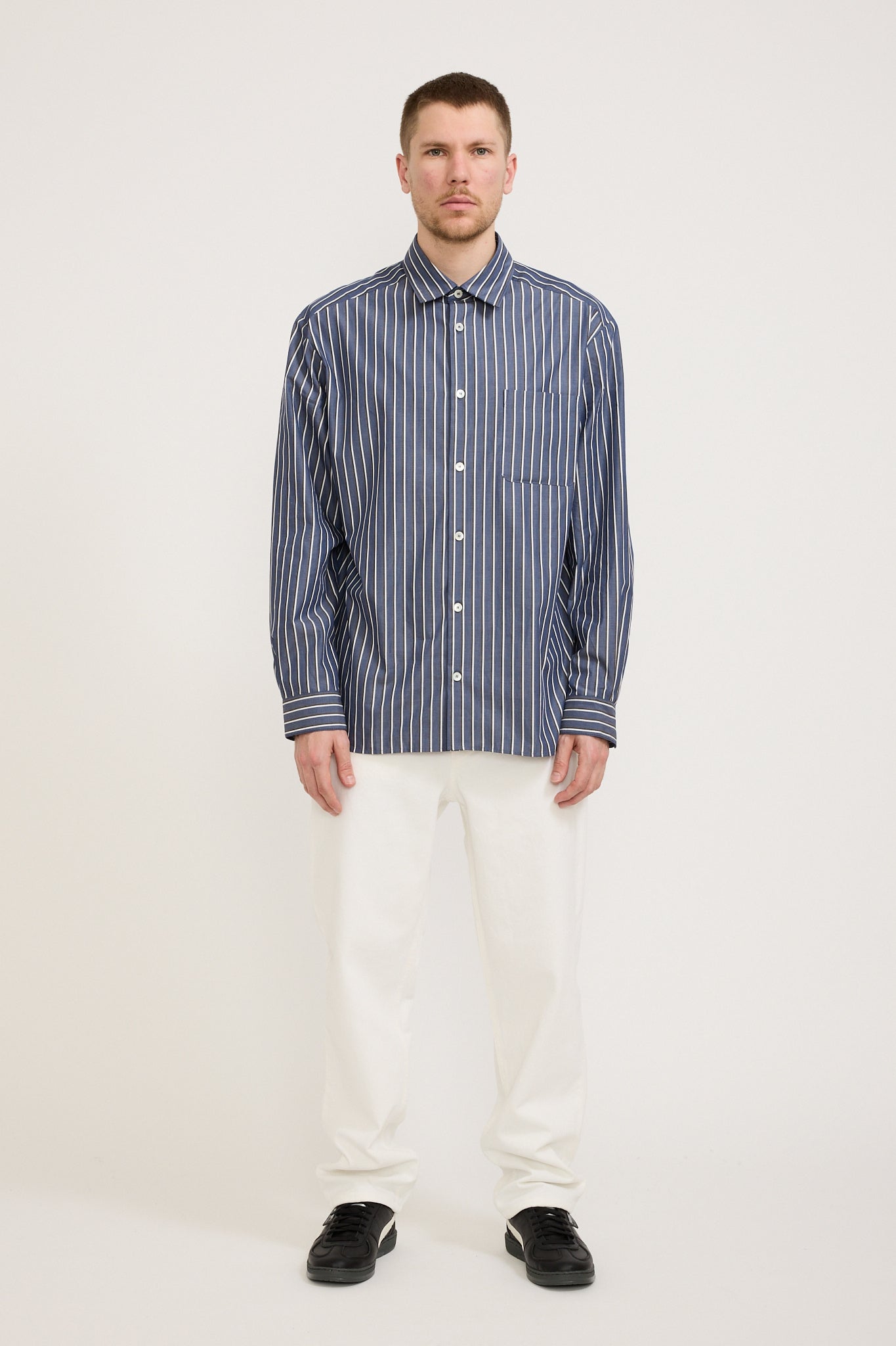 A.P.C. | Malo Shirt Dark Navy | Maplestore