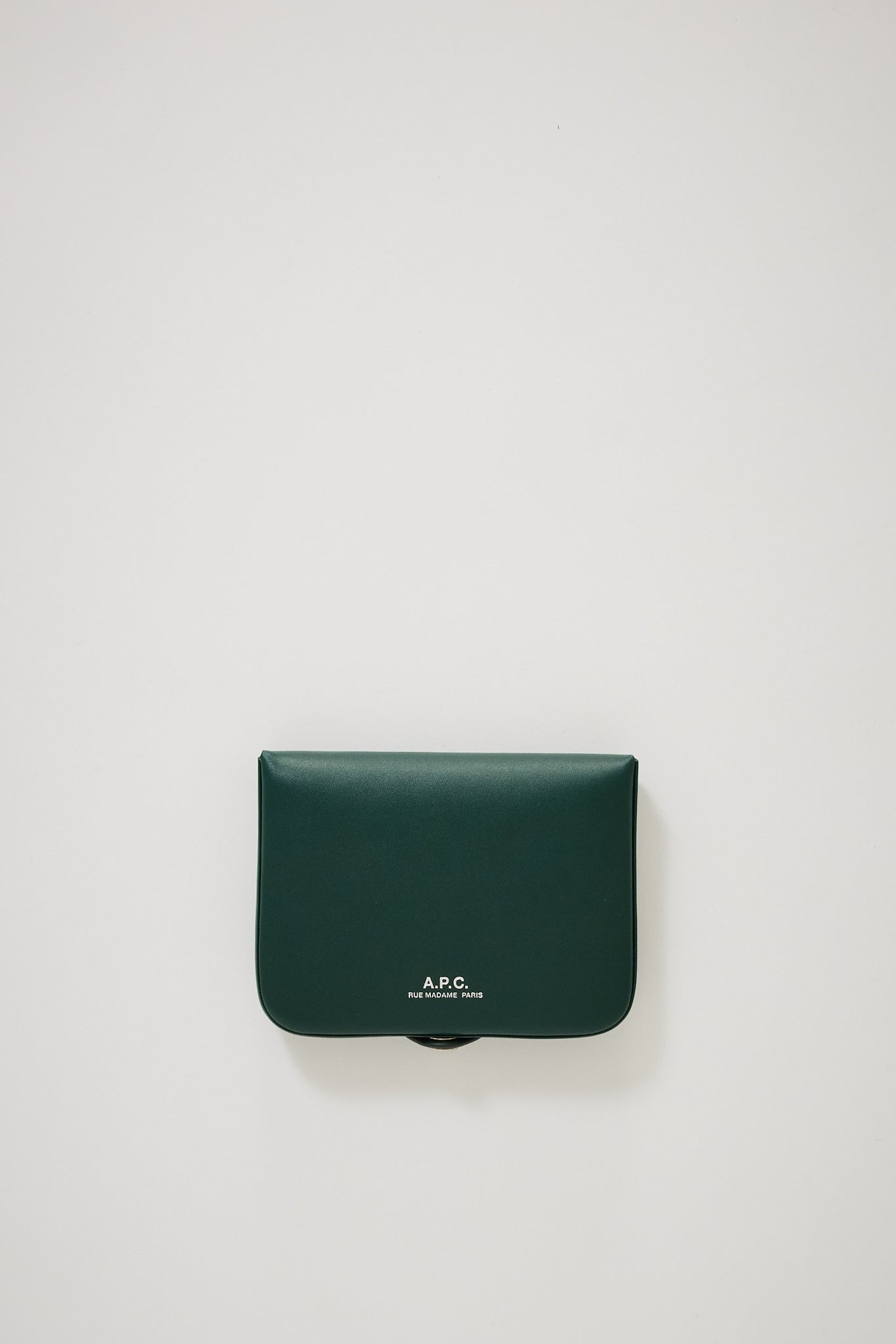 A.P.C. | Josh Coin Purse Bottle Green | Maplestore