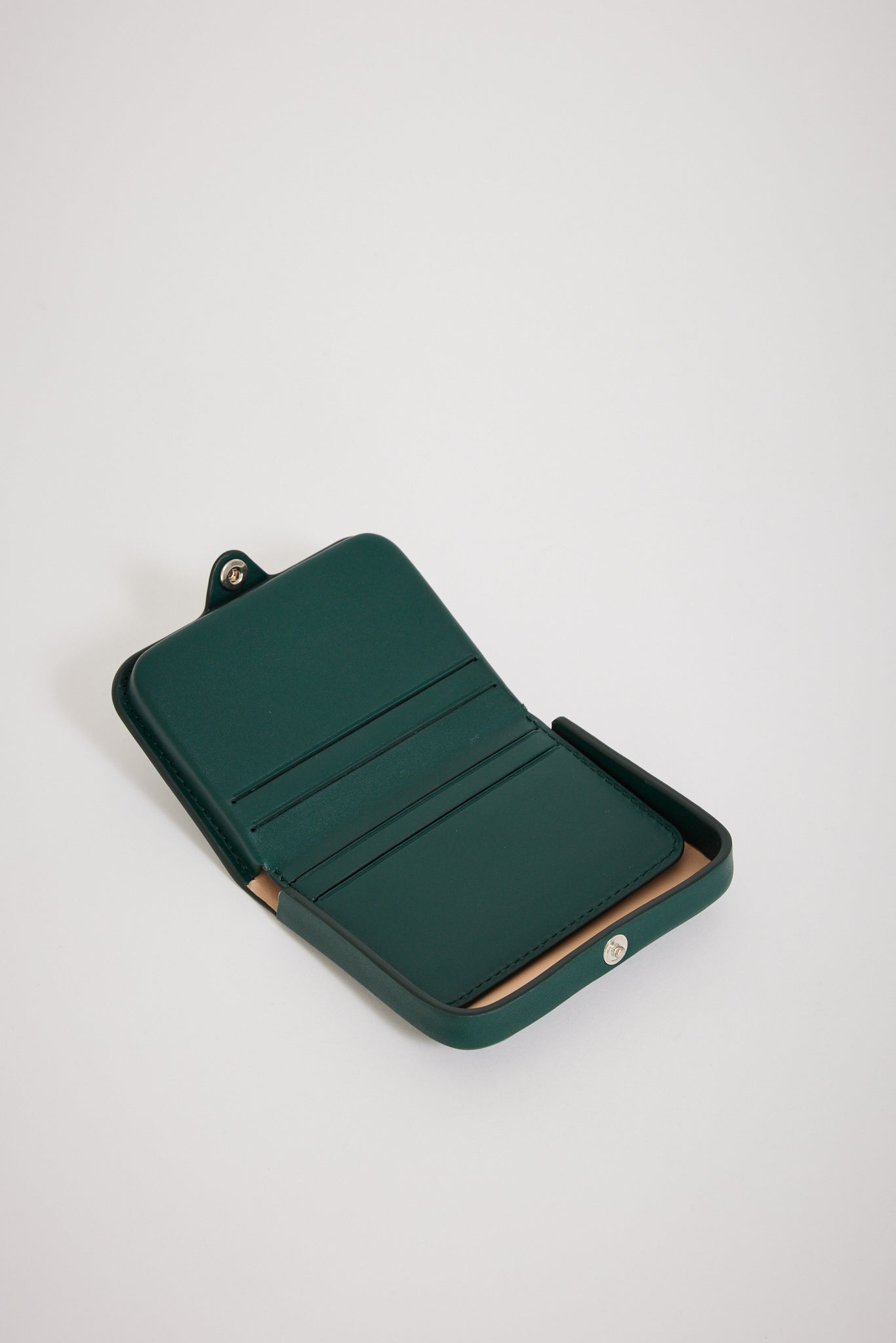 A.P.C. | Josh Coin Purse Bottle Green | Maplestore