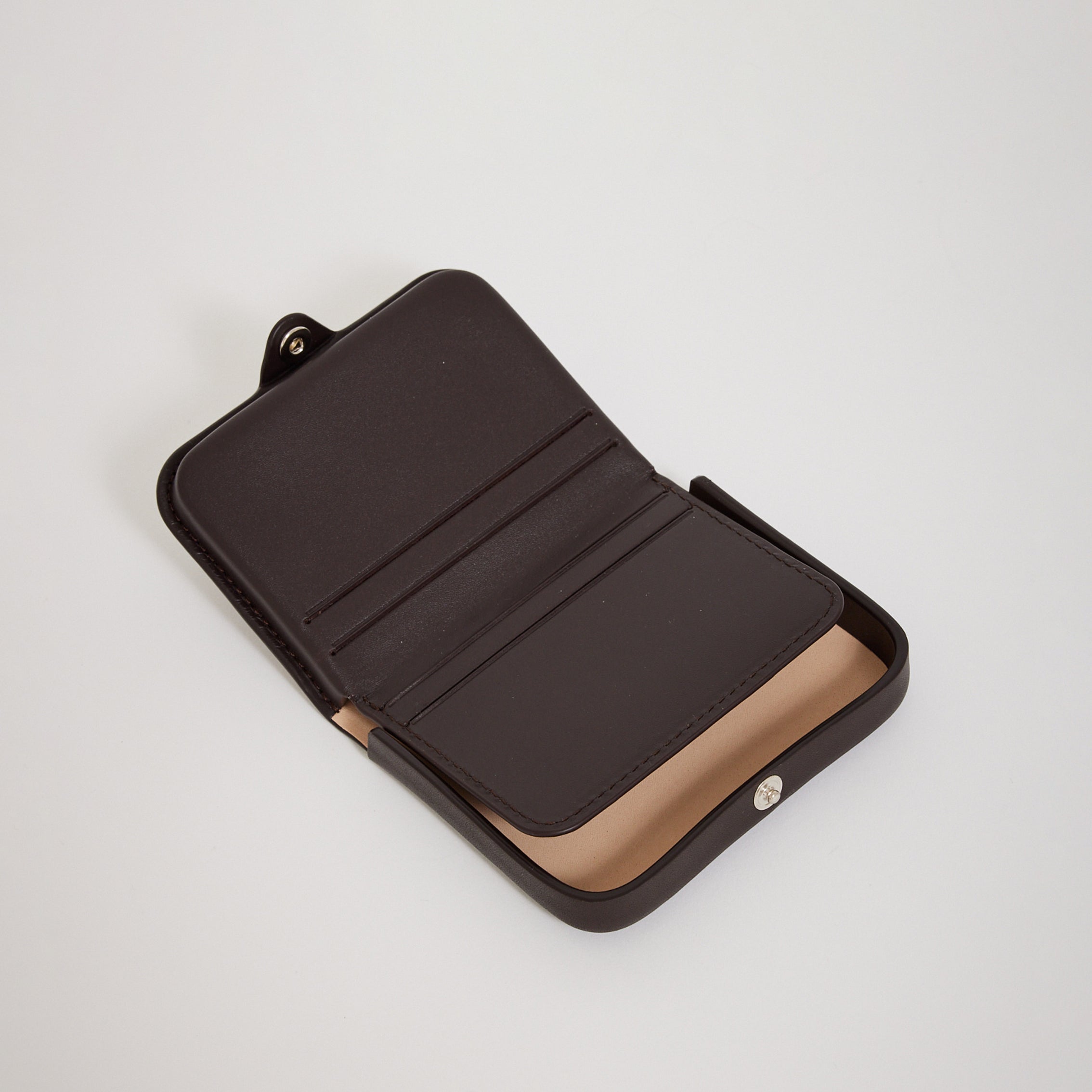 A.P.C. | Josh Coin Purse Dark Brown | Maplestore