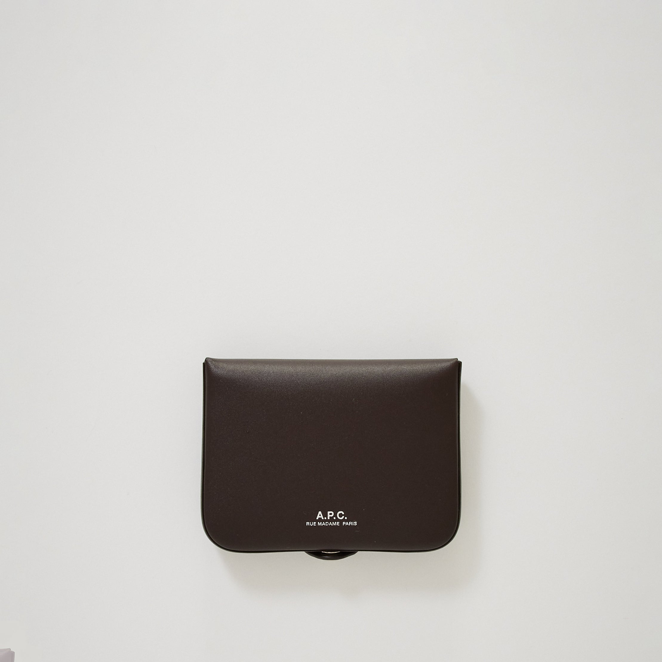 A.P.C. | Josh Coin Purse Dark Brown | Maplestore