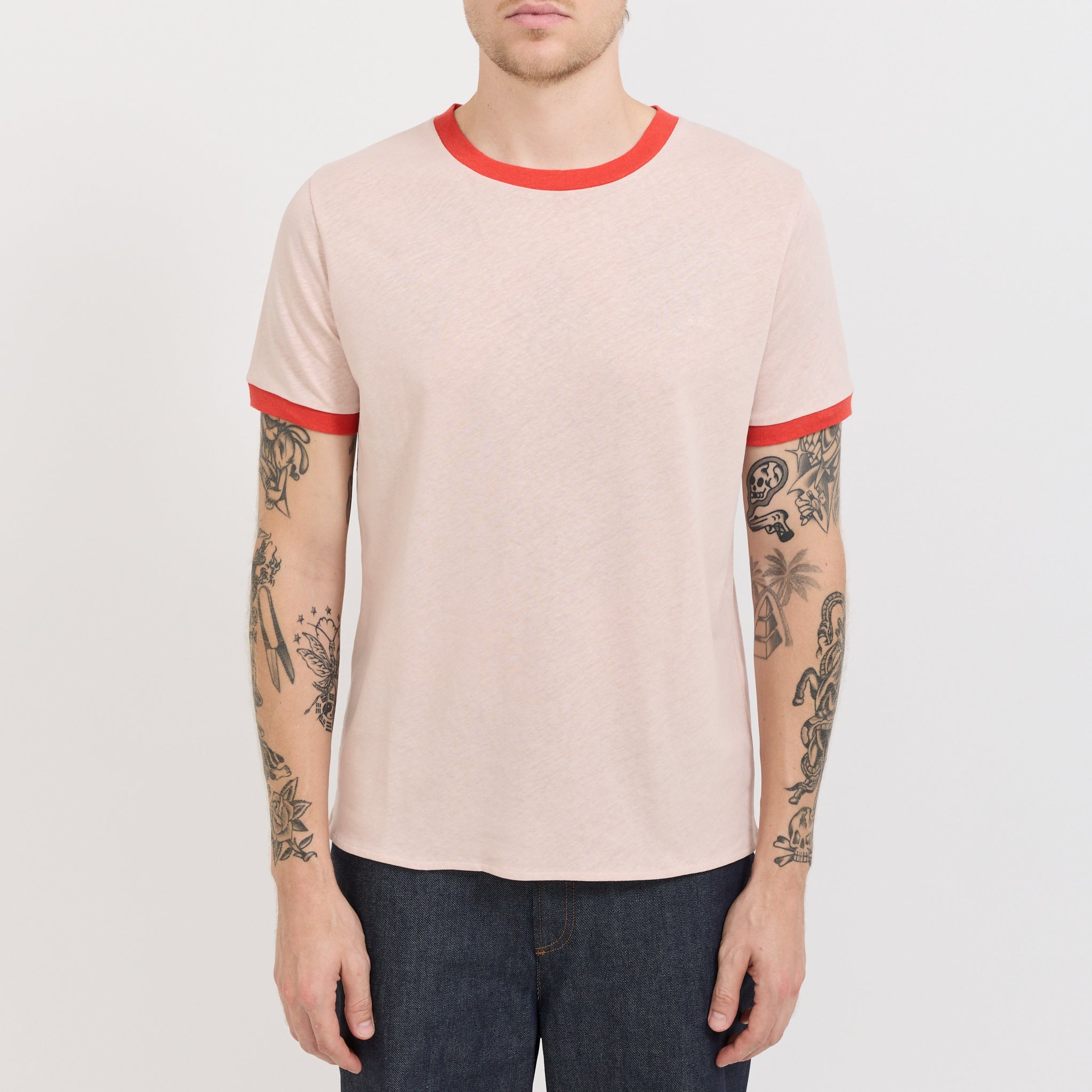 A.P.C. | Jules T-Shirt Pink | Maplestore
