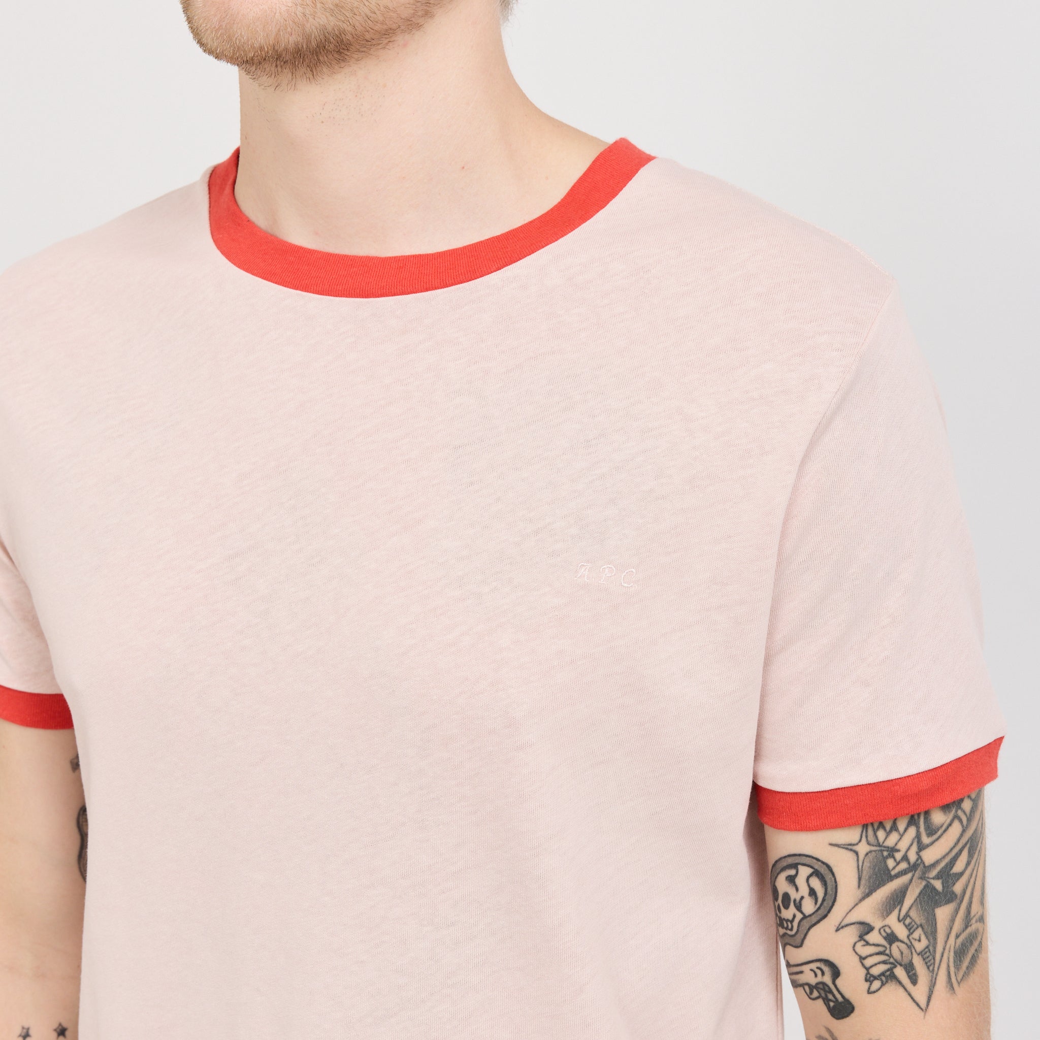 A.P.C. | Jules T-Shirt Pink | Maplestore