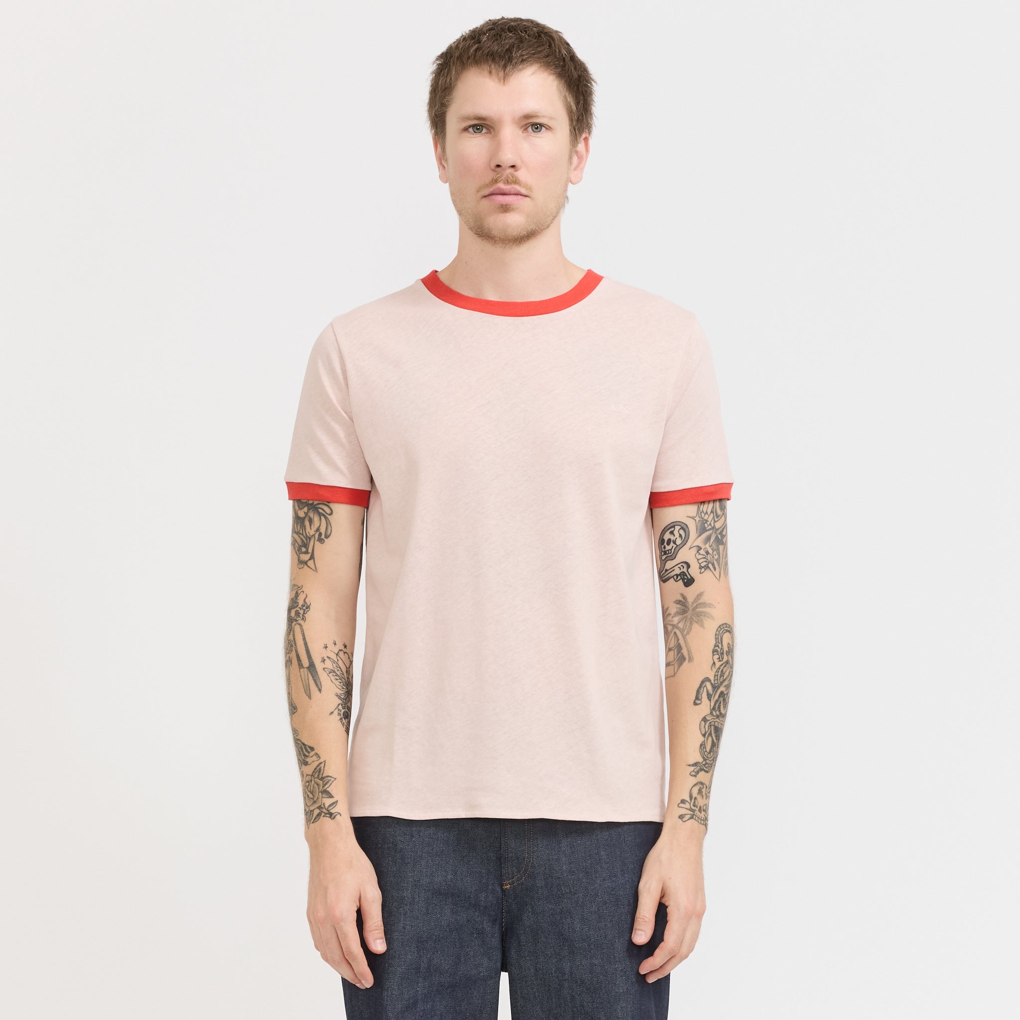 A.P.C. | Jules T-Shirt Pink | Maplestore