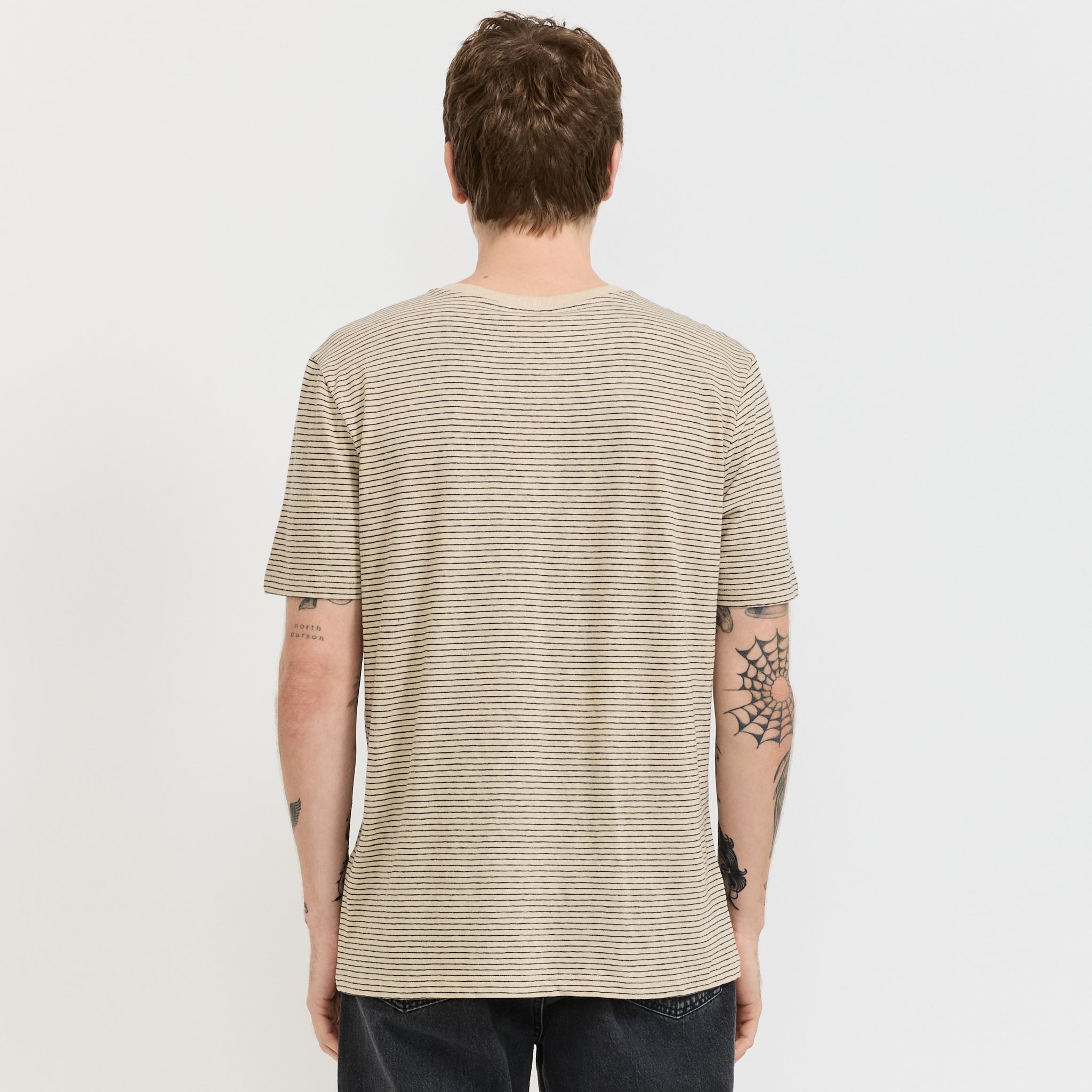 Julian T-Shirt Black Stripe