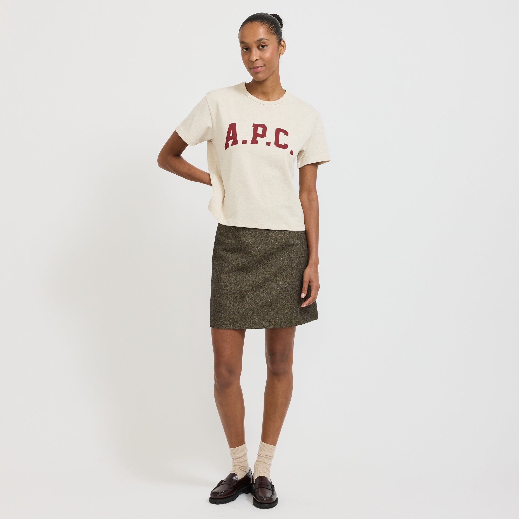 Adrianna Skirt Brown