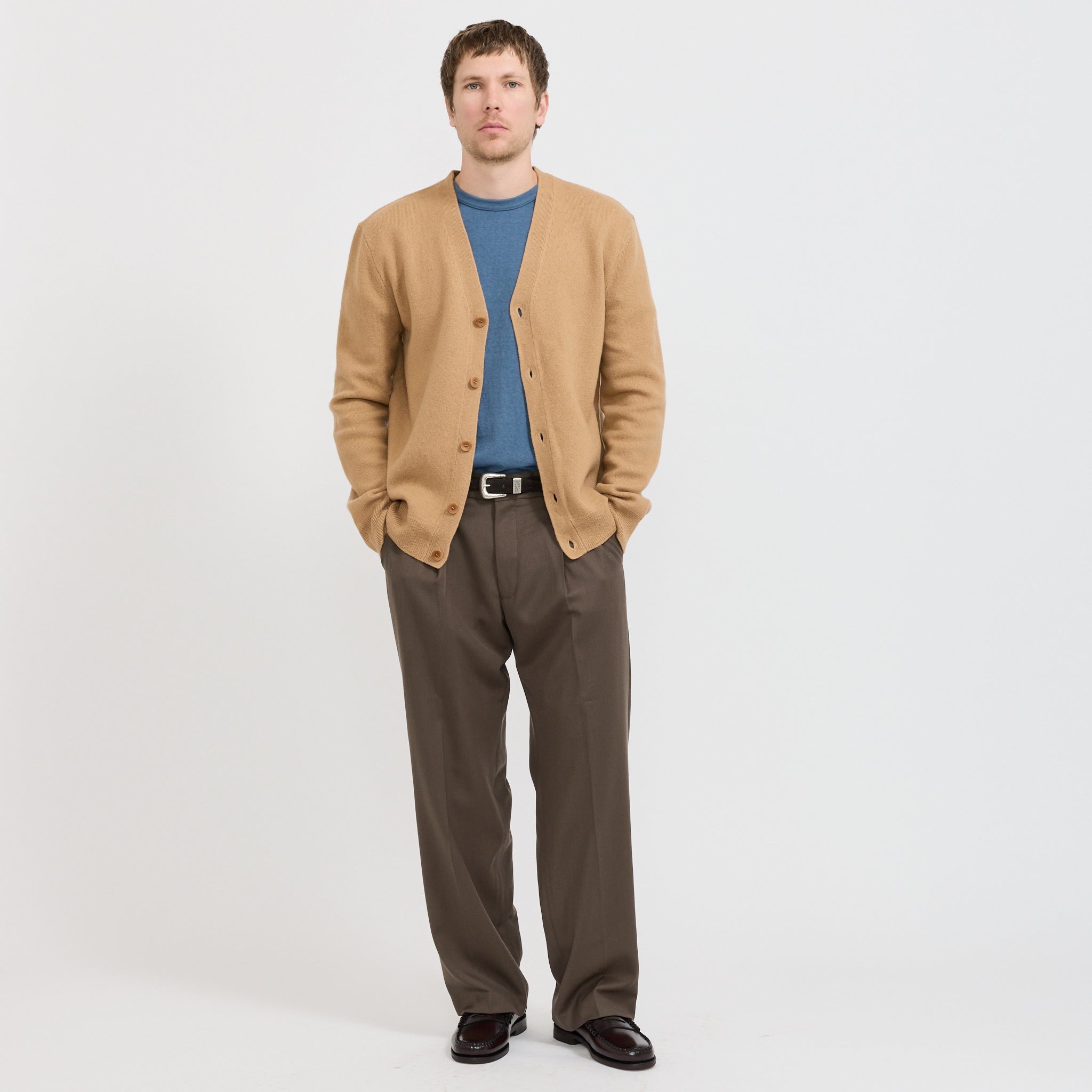 Kenny Cardigan Camel
