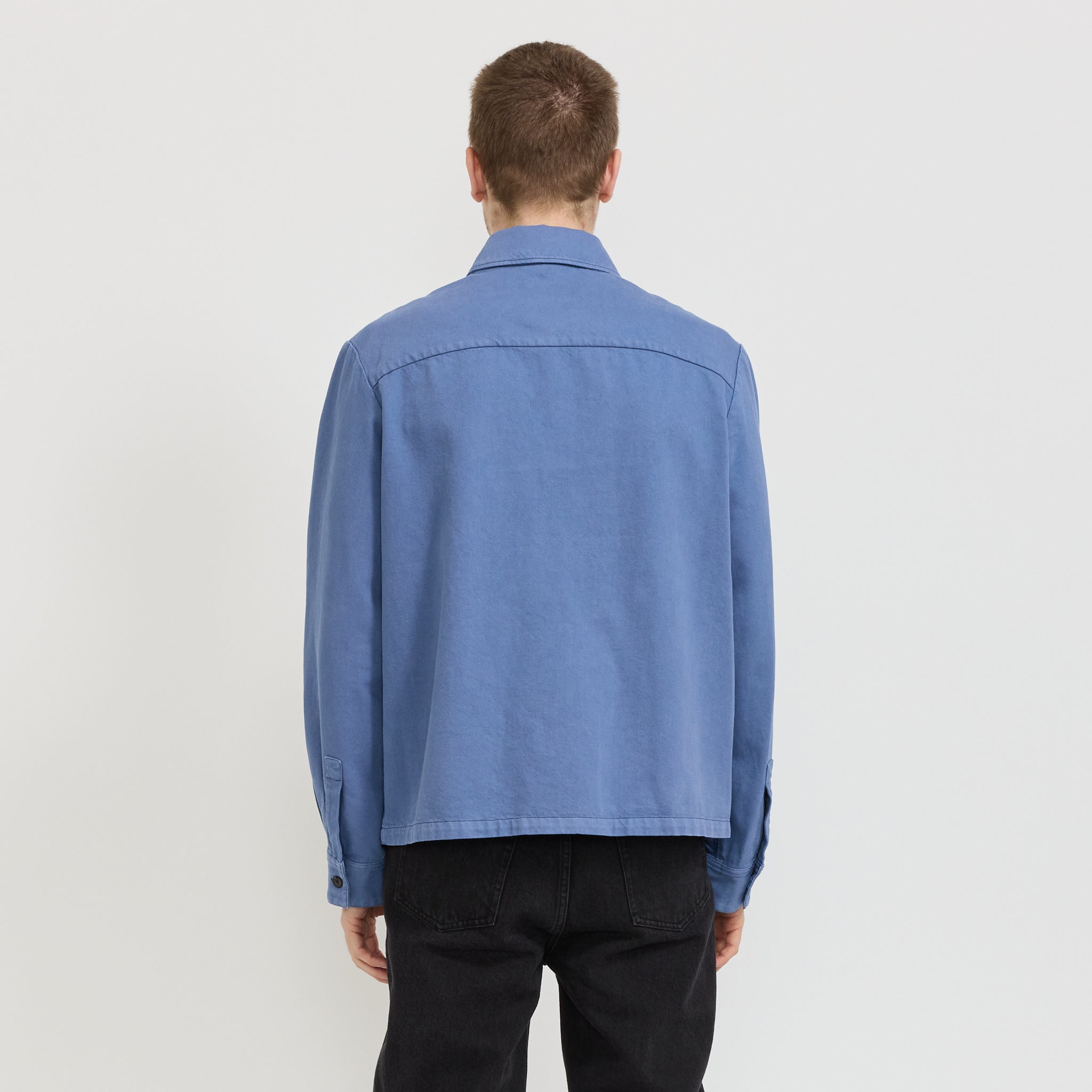 A.P.C. | Leon Overshirt Blue | Maplestore