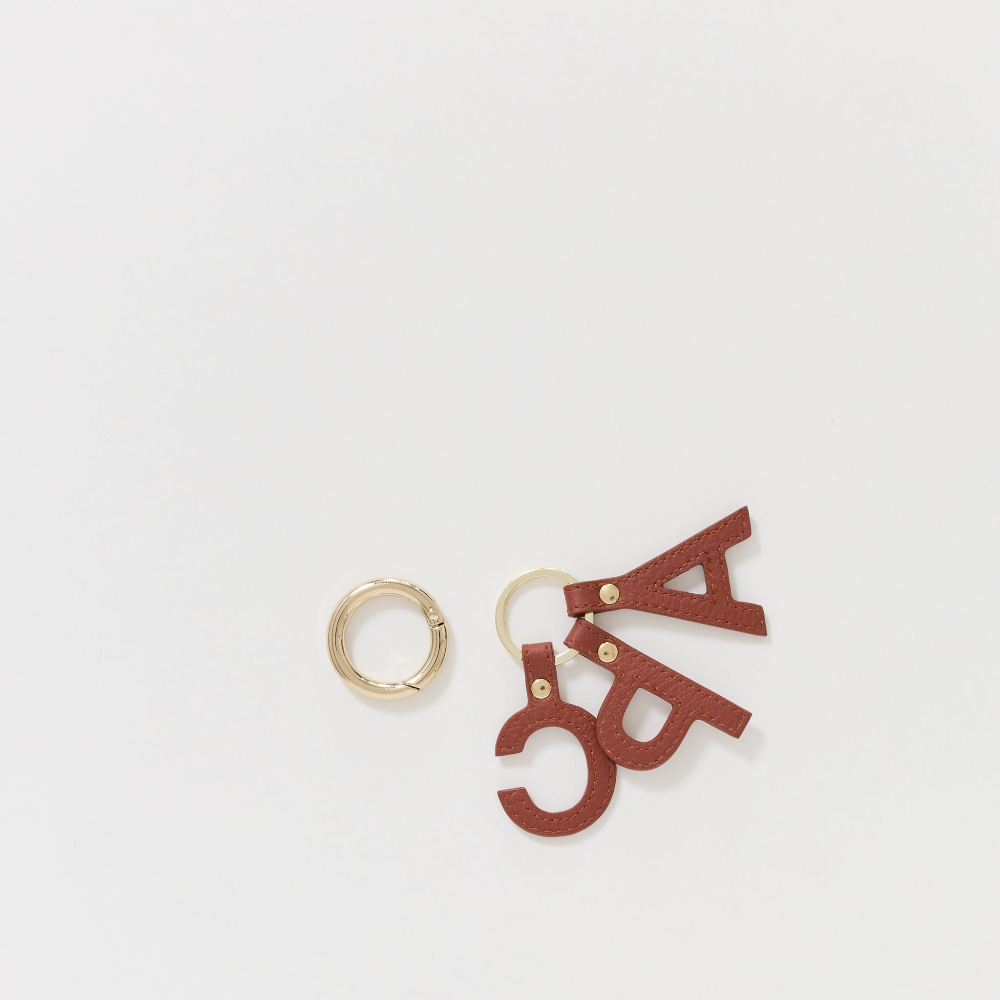 Letters Key Ring Rum