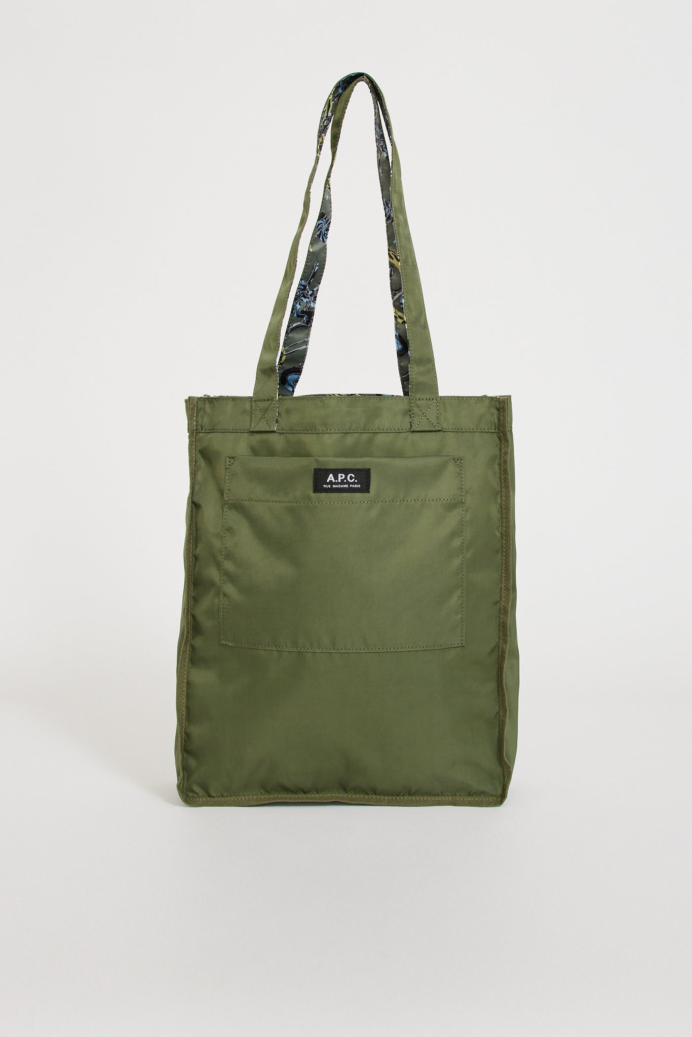 A.P.C. | Lou Reversible Tote Green | Maplestore