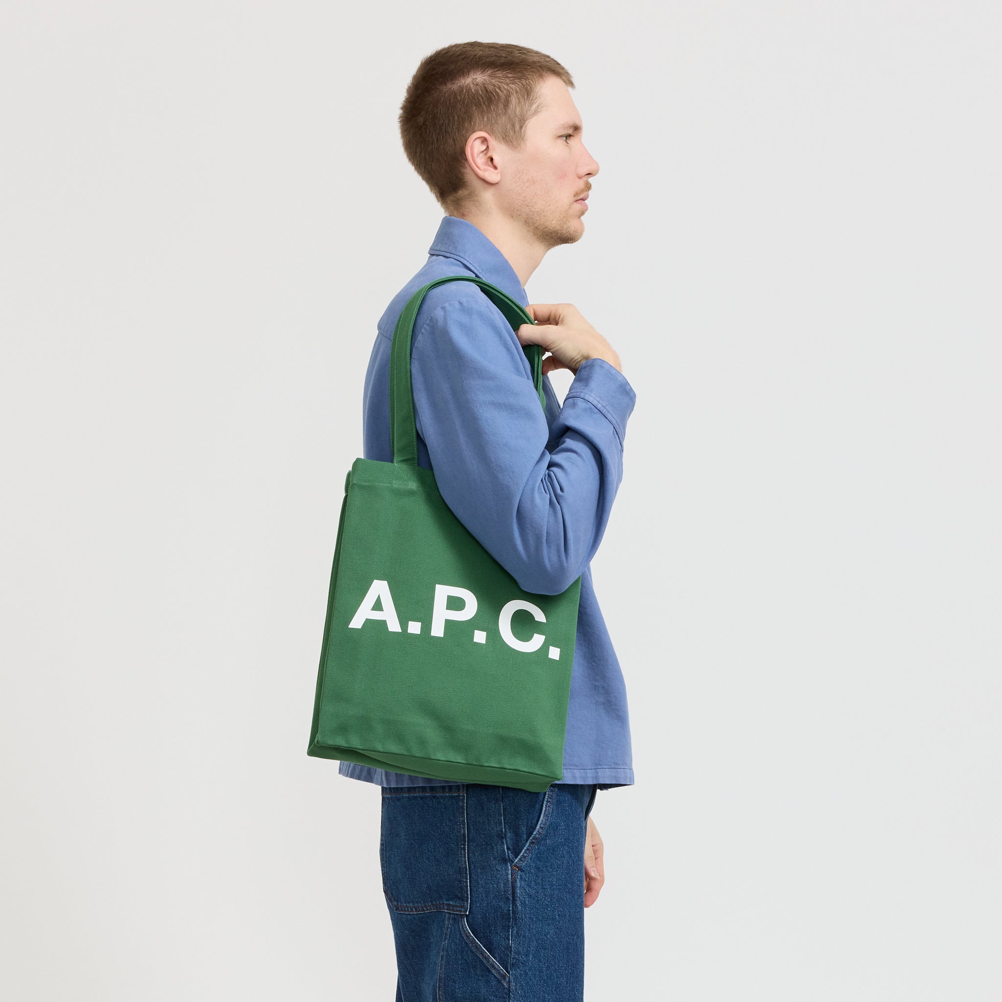 Lou Tote Pine Green
