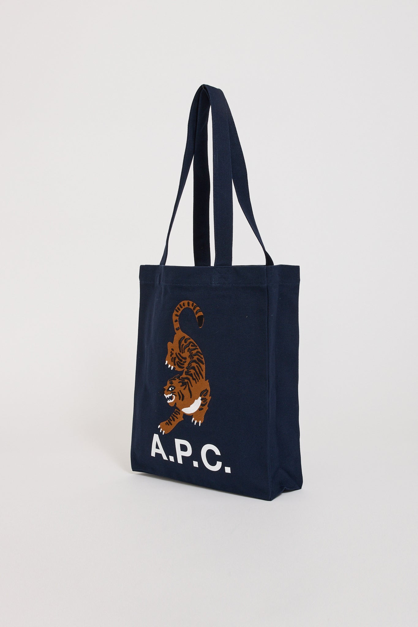 Lou Tote Tiger Dark Navy