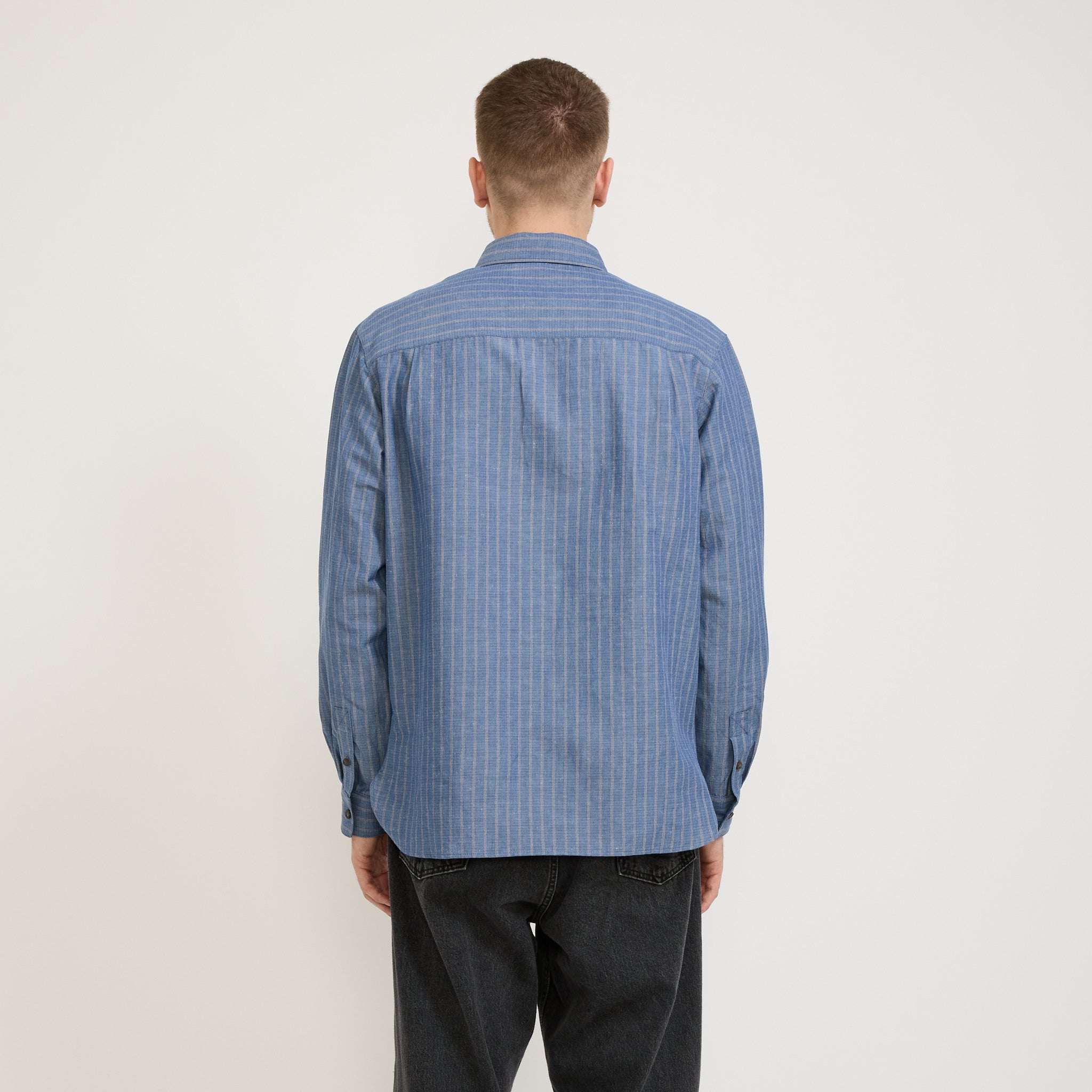 A.P.C. | Malo Shirt Blue Stripe | Maplestore
