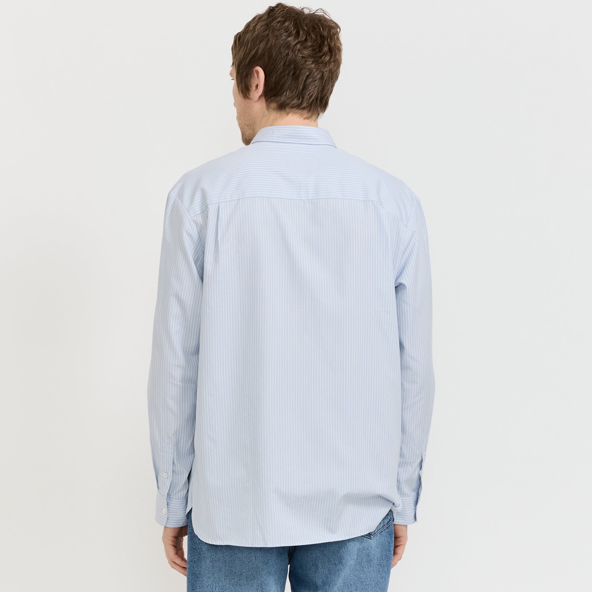 Malo Shirt Blue Grey