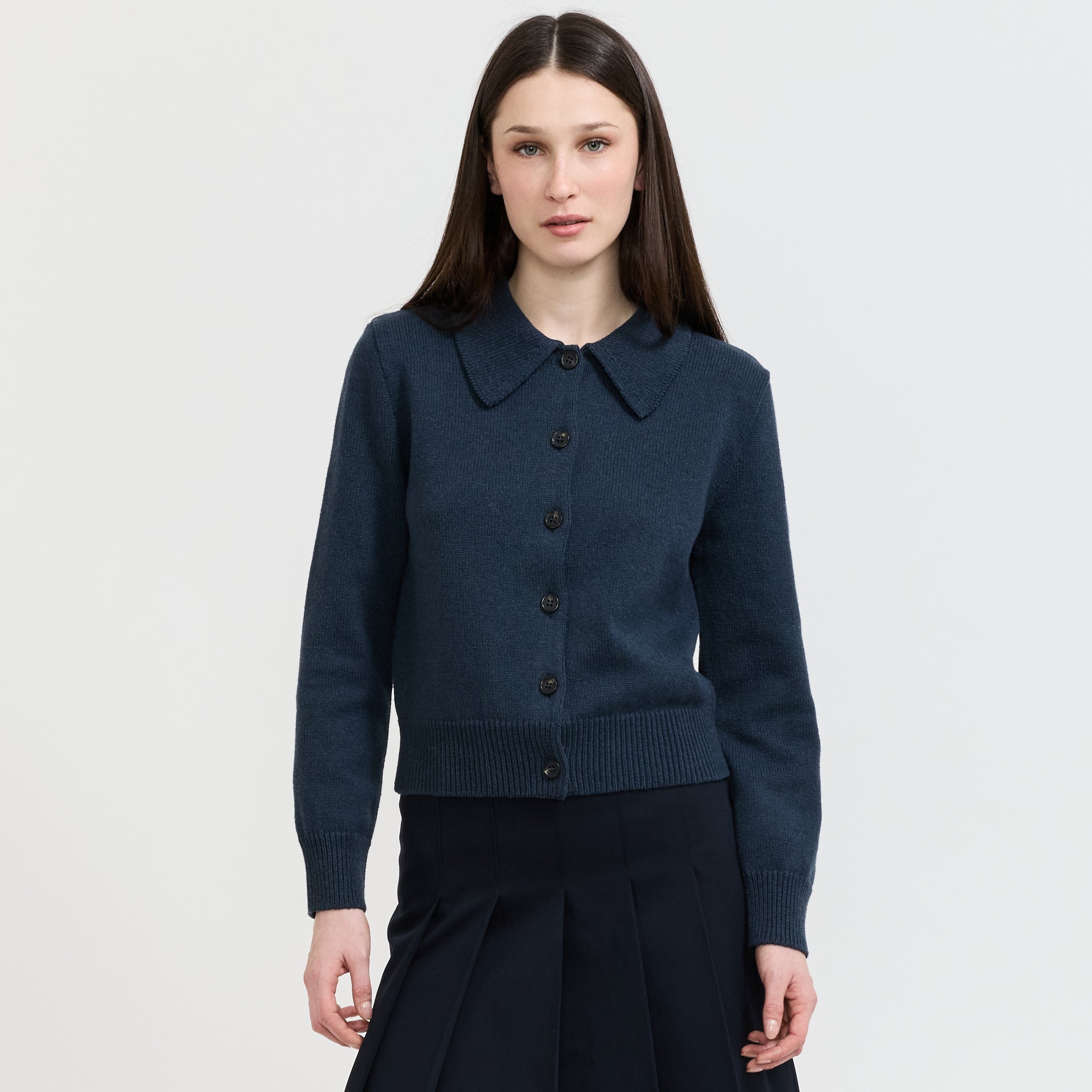 Marie Cardigan Dark Navy