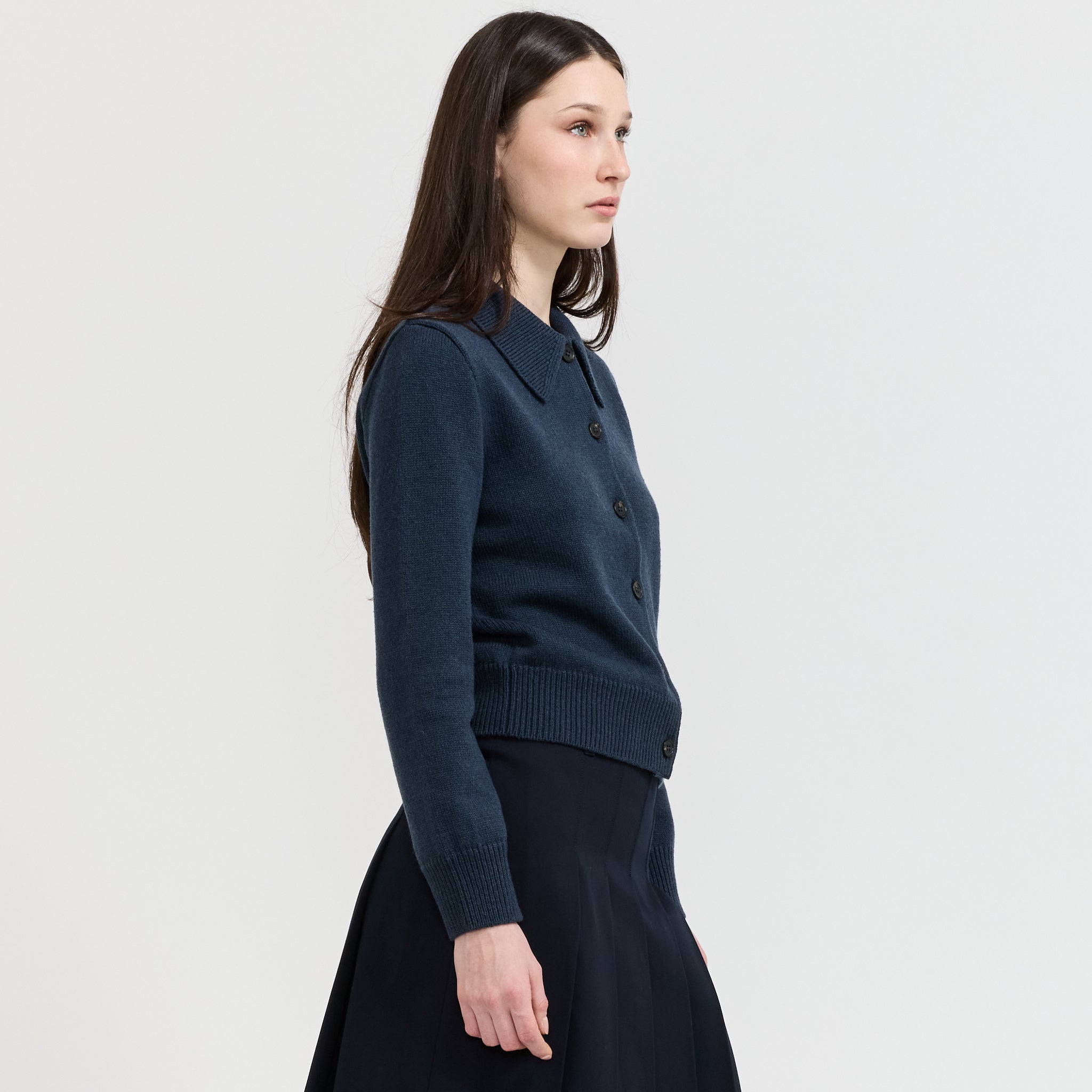 Marie Cardigan Dark Navy