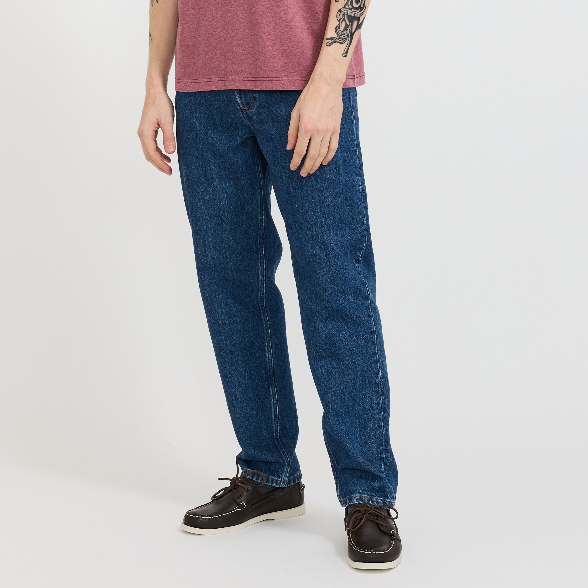 Martin Jean Washed Indigo | Men's Denim by A.P.C. | Maplestore