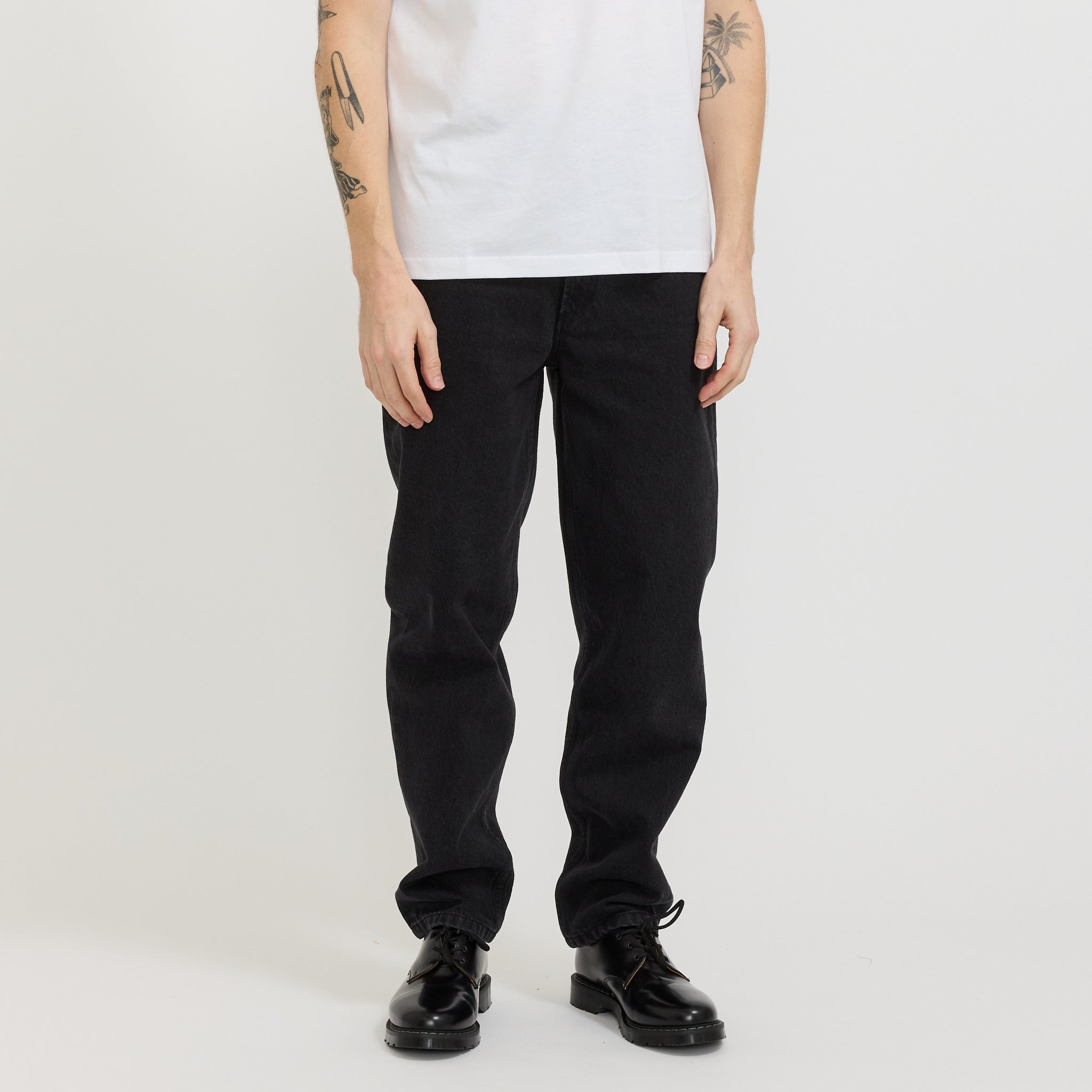 Martin Jean Washed Black for Men | Maplestore