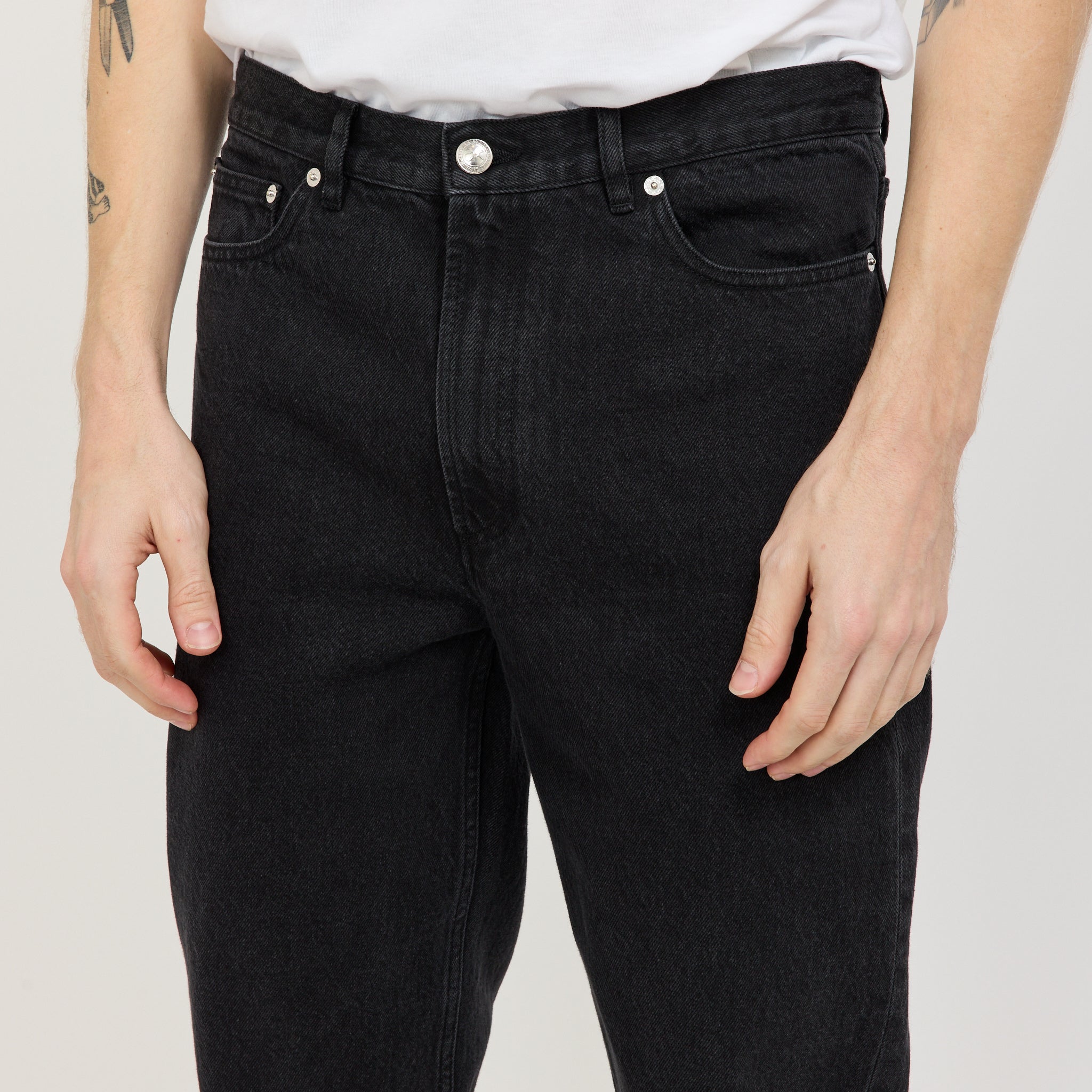 Martin Jean Washed Black