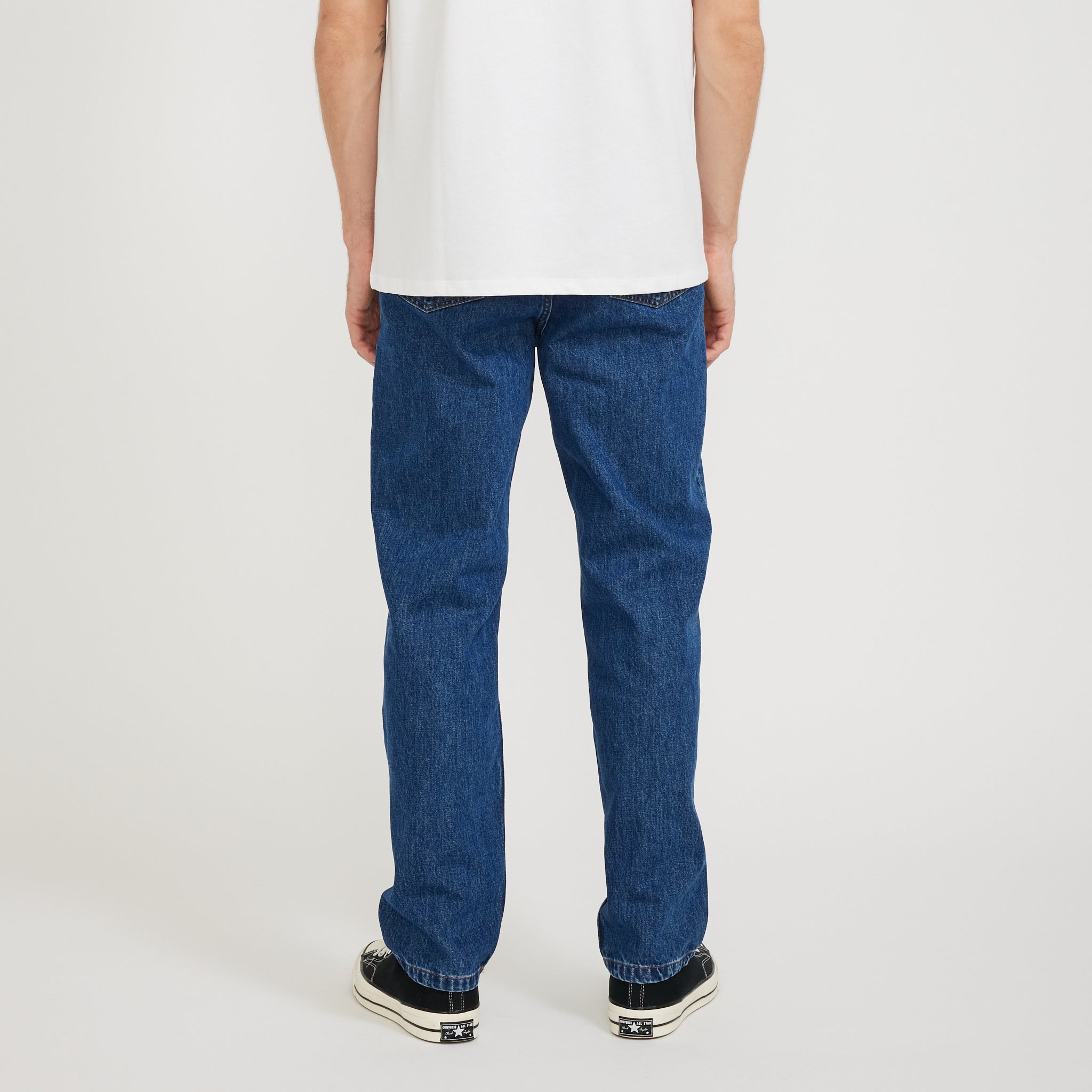 Martin Jean Washed Indigo Mid
