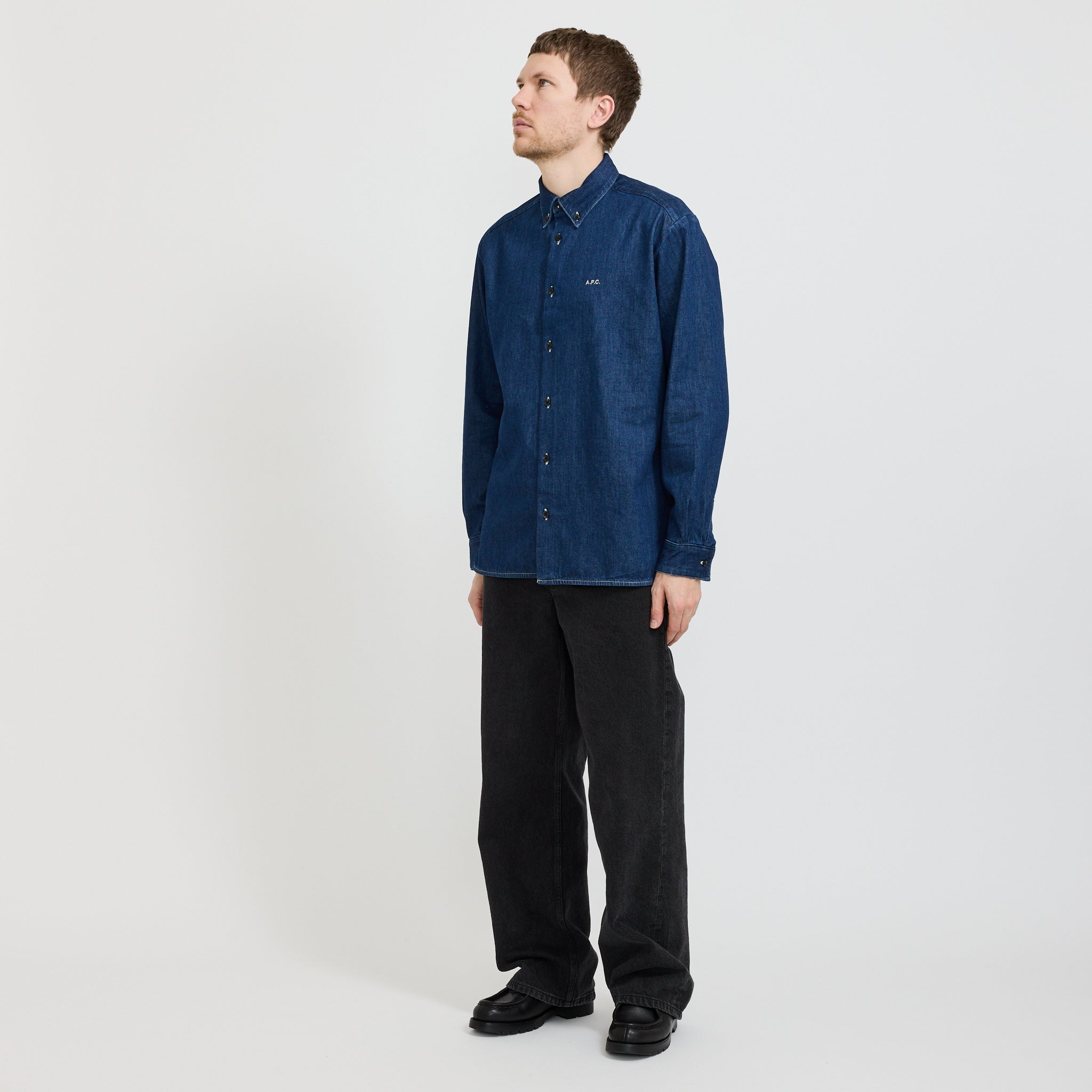 Mathias Shirt Indigo