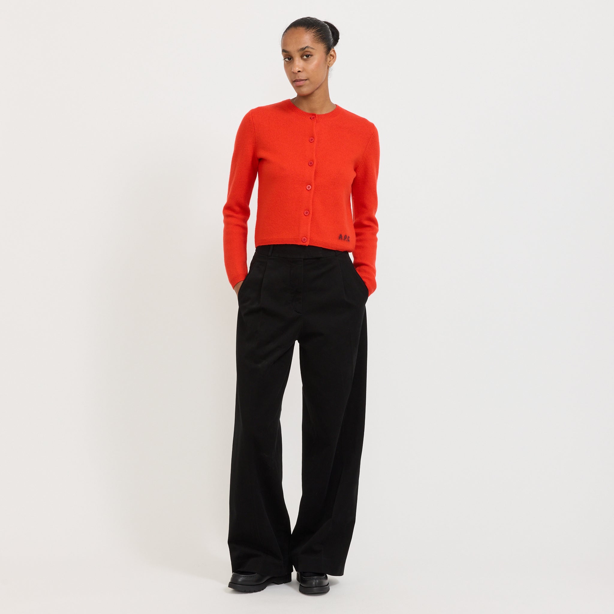 Mila Cardigan Rouge