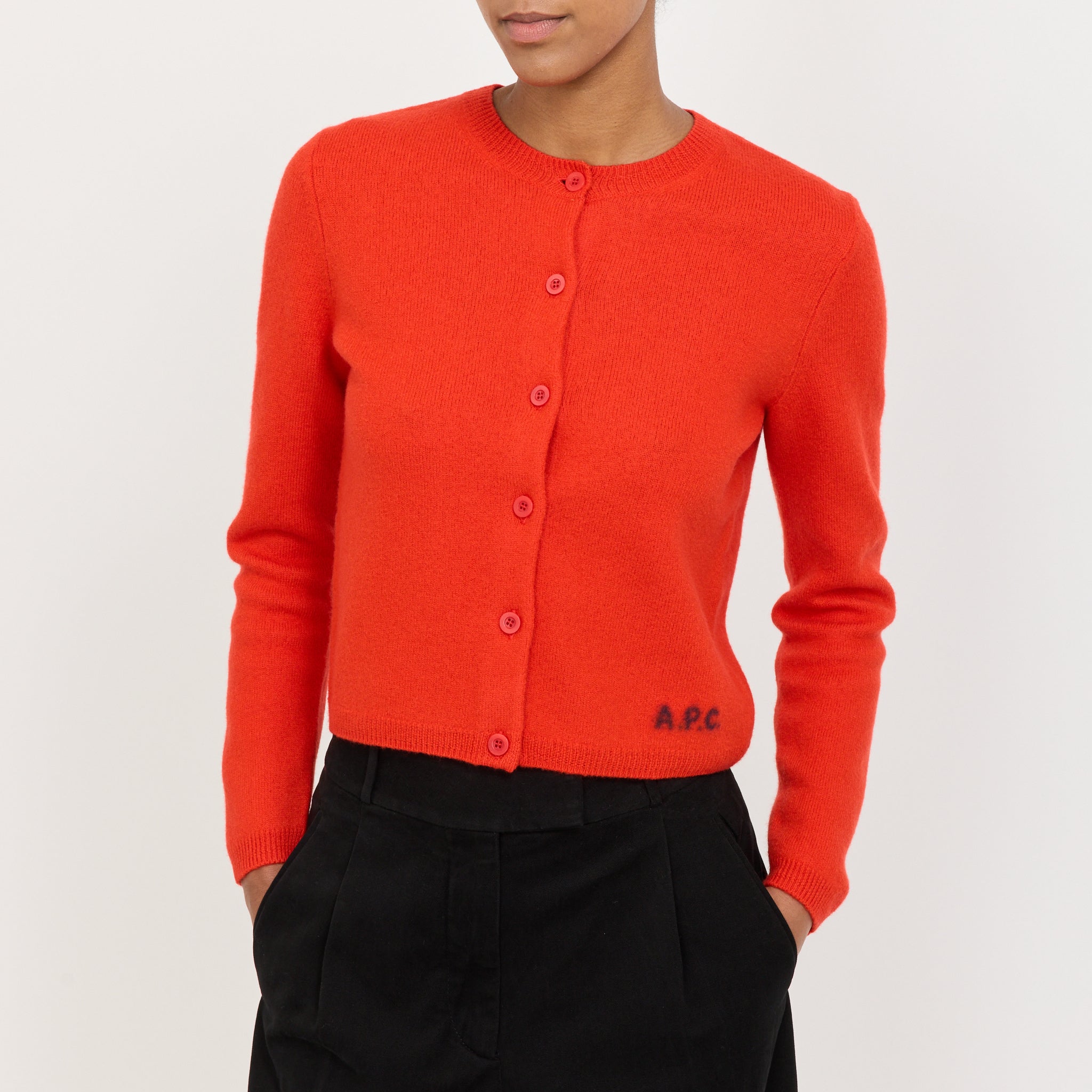 Mila Cardigan Rouge