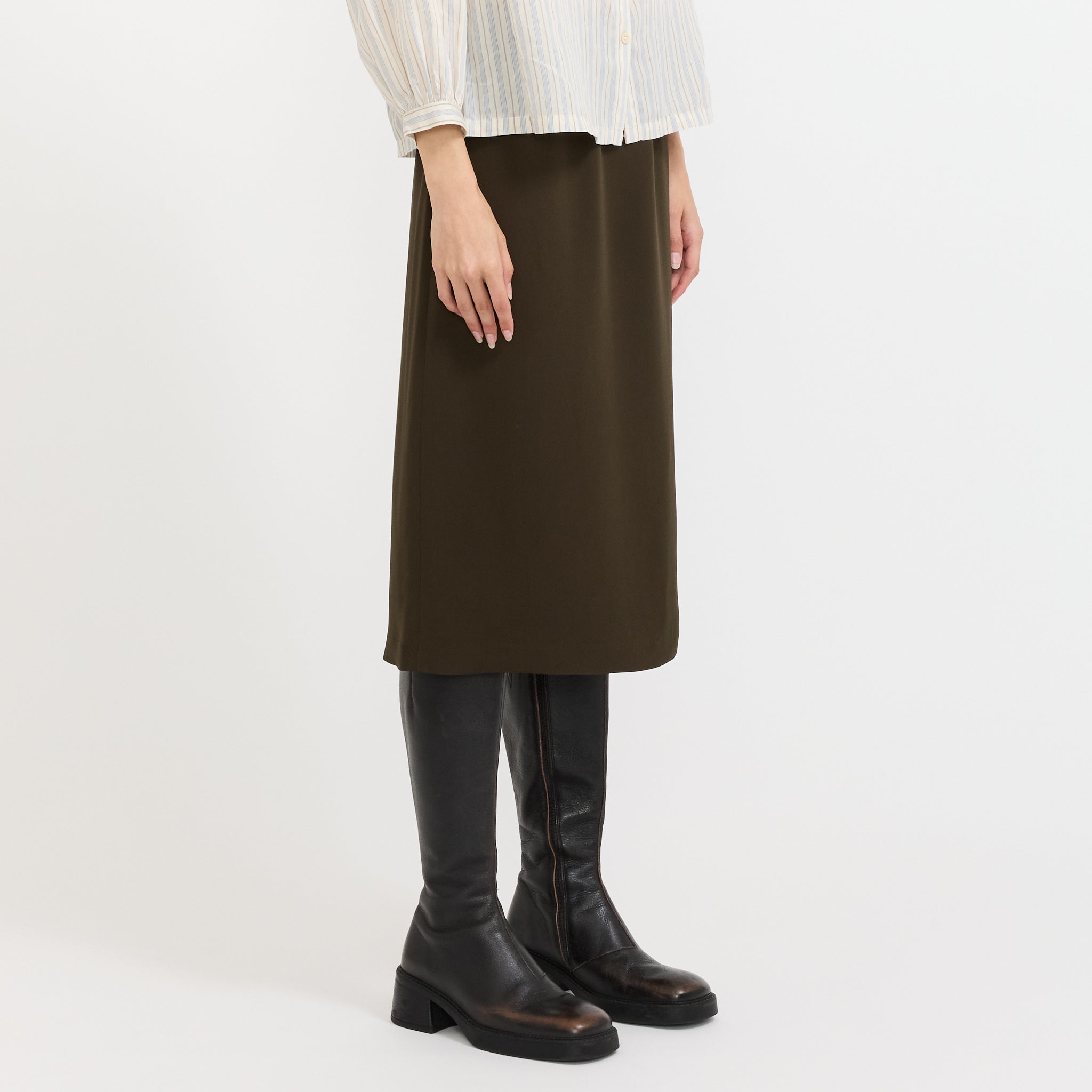 Mila Skirt Dark Green