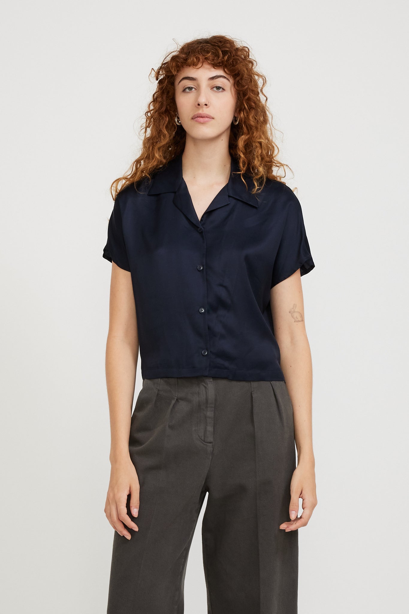 A.P.C. | Miley Shirt Dark Navy | Maplestore