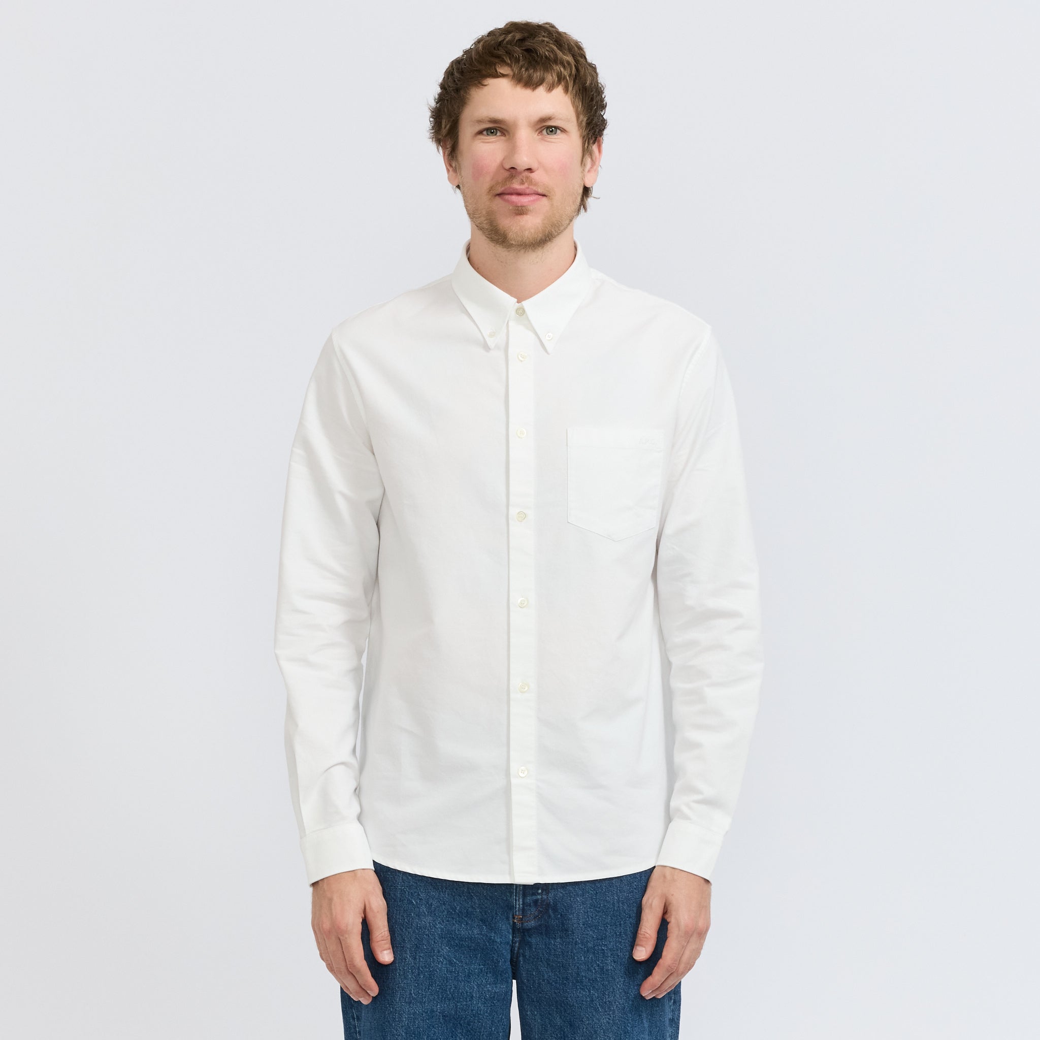 A.P.C. | New Greg Shirt White | Maplestore