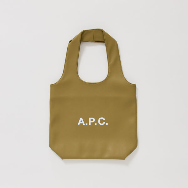 A.P.C. Ninon Tote Small Olive | Maplestore