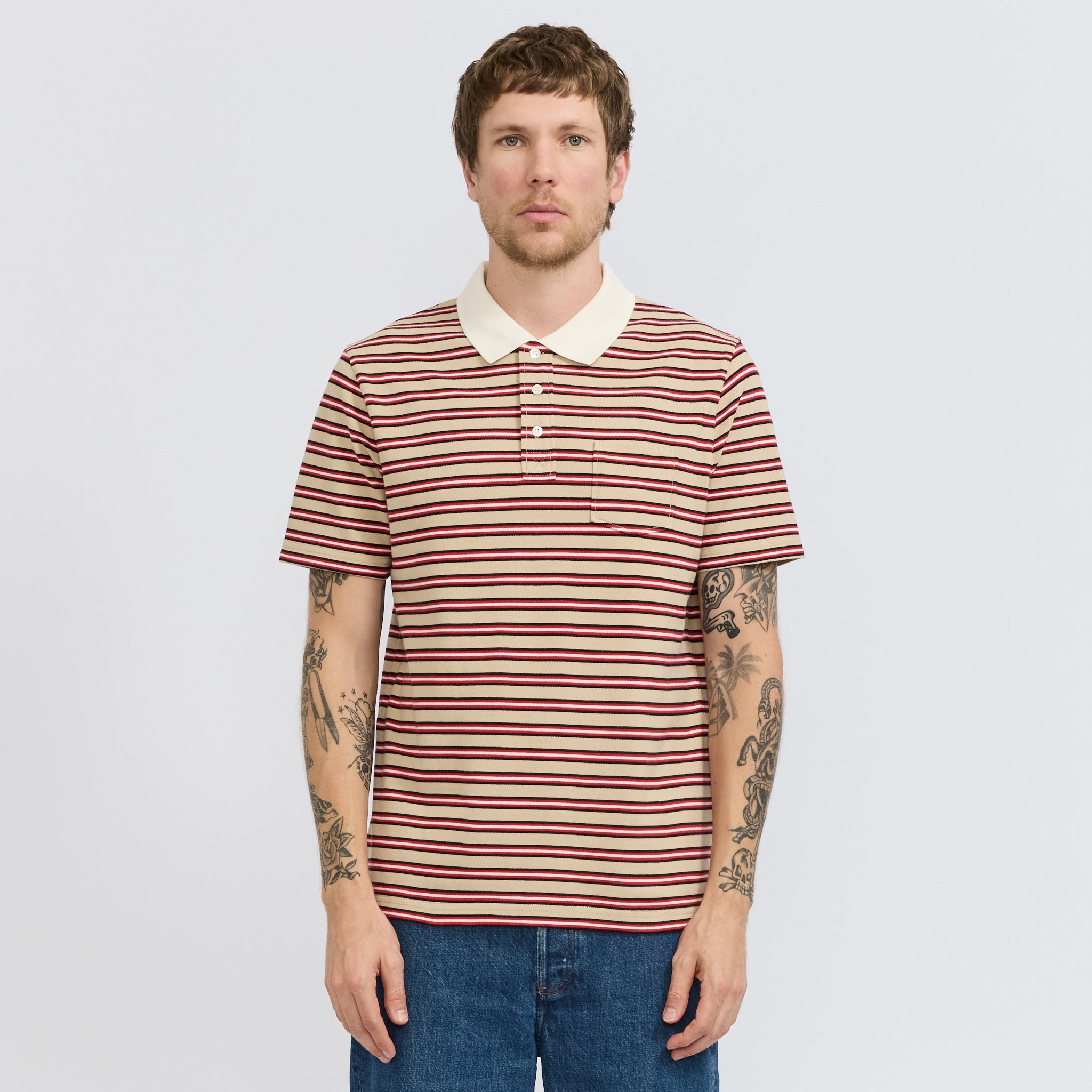 Oscar Polo Dark Beige